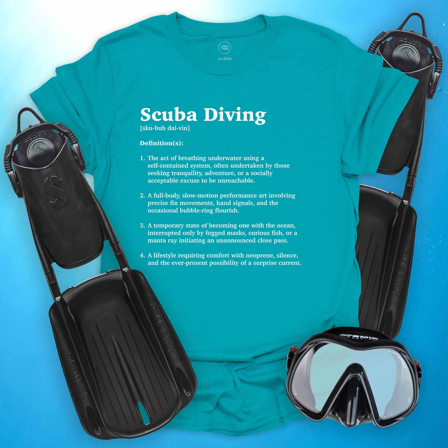 Scuba Diving Definition T-Shirt