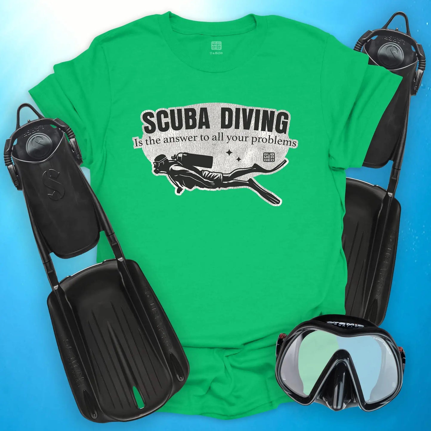 Scuba Diving Is the Answer T-Shirt