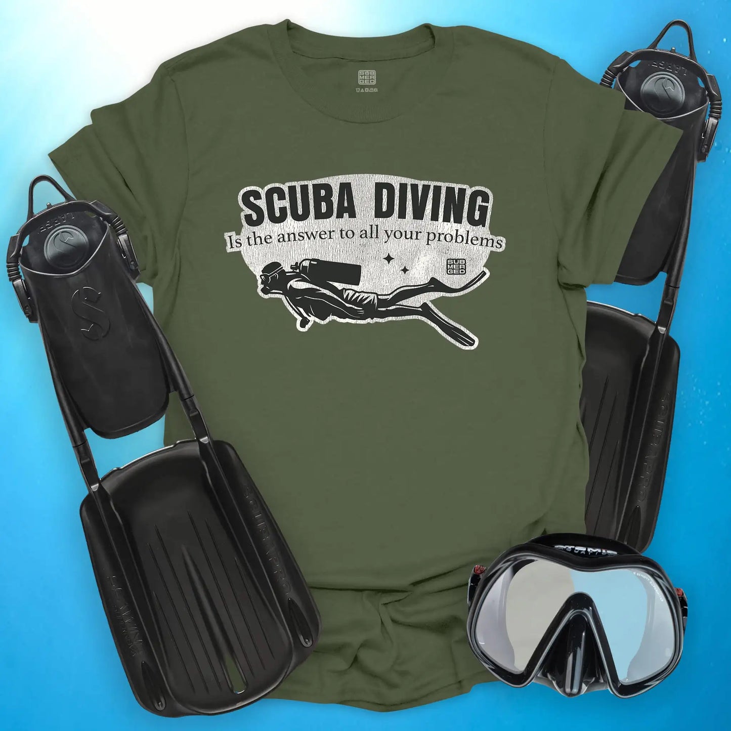 Scuba Diving Is the Answer T-Shirt