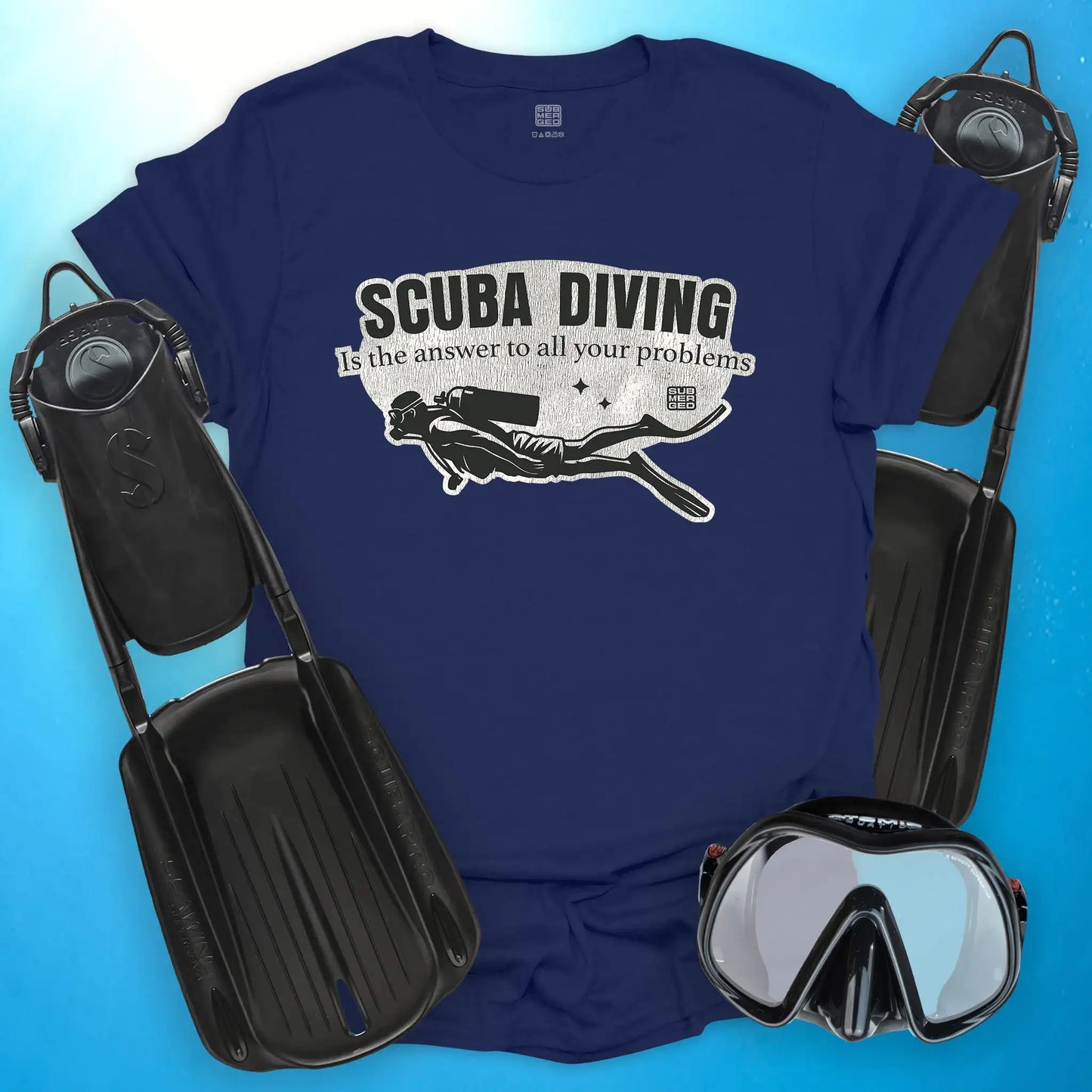 Scuba Diving Is the Answer T-Shirt