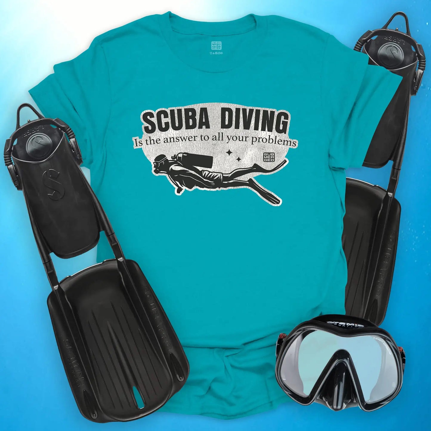Scuba Diving Is the Answer T-Shirt