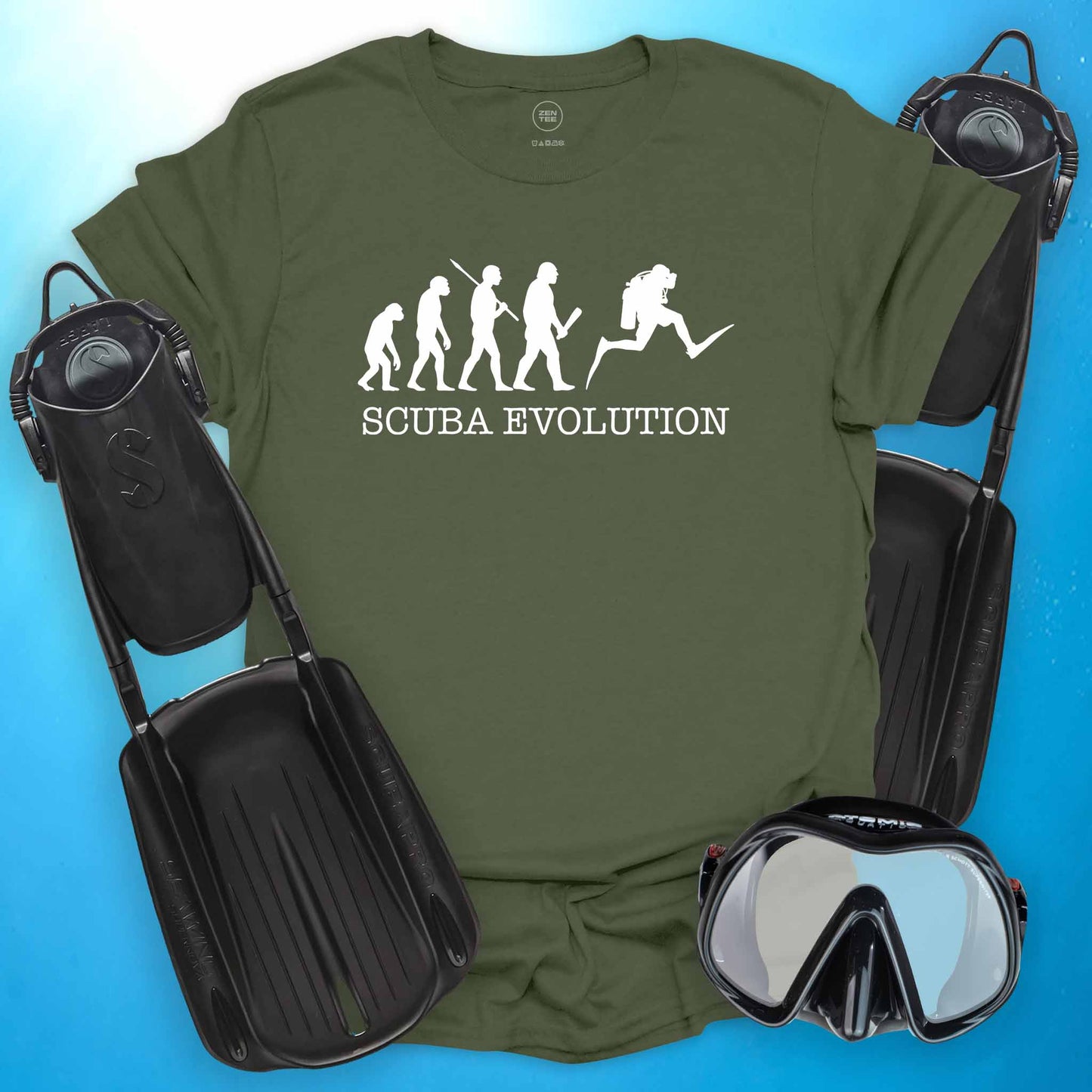 Scuba Evolution T-shirt