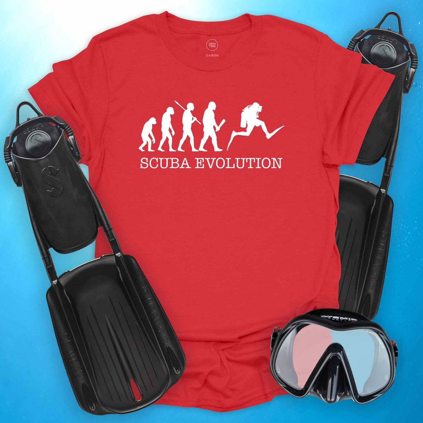 Scuba Evolution T-shirt