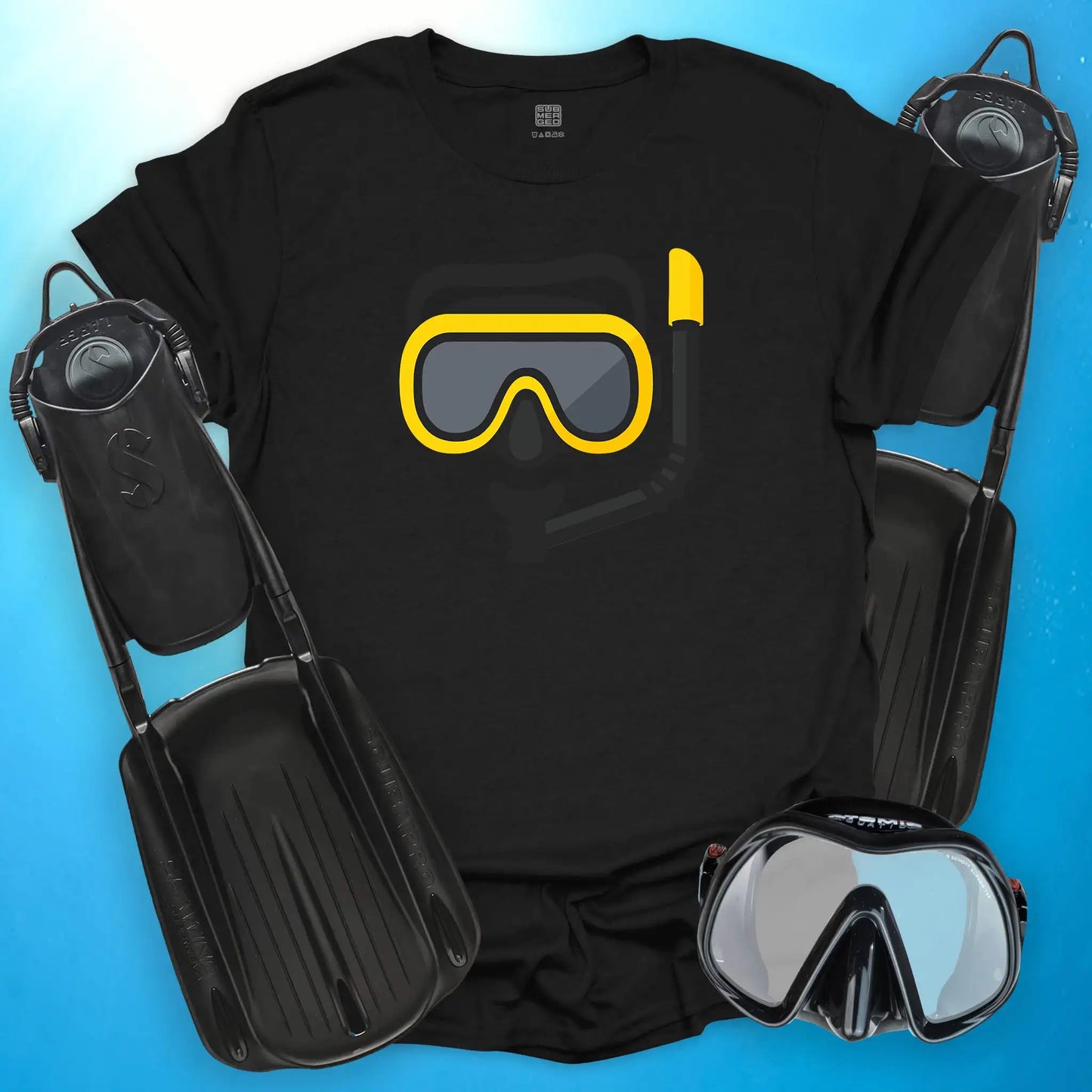 Scuba Mask Emoji T-Shirt