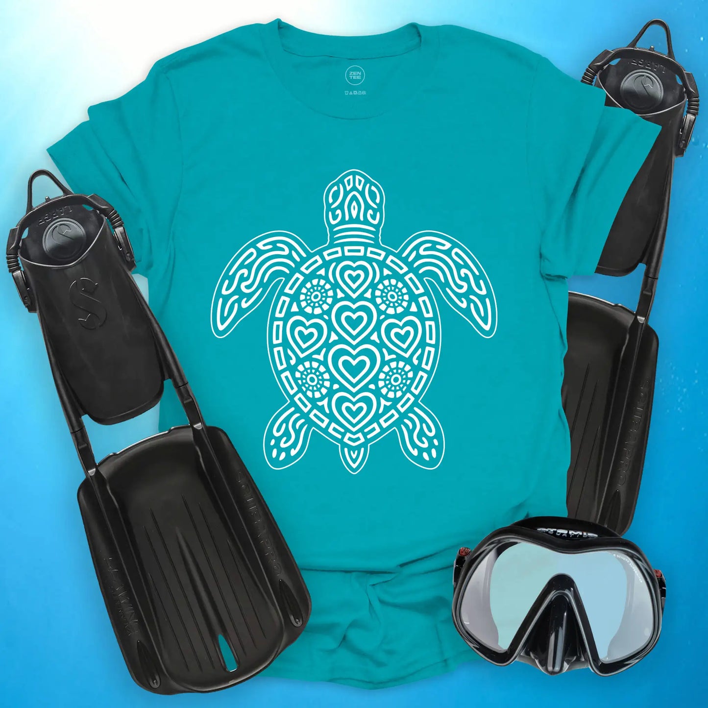 Sea Turtle Heart T-Shirt