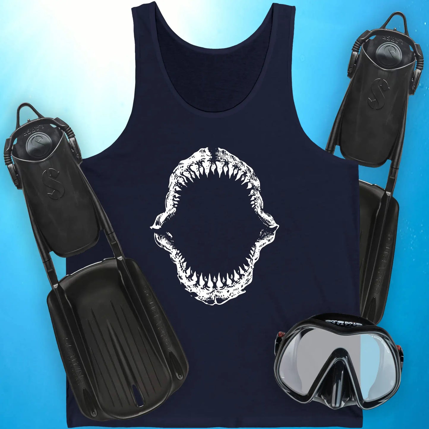 Shark Jawbone Tank Top