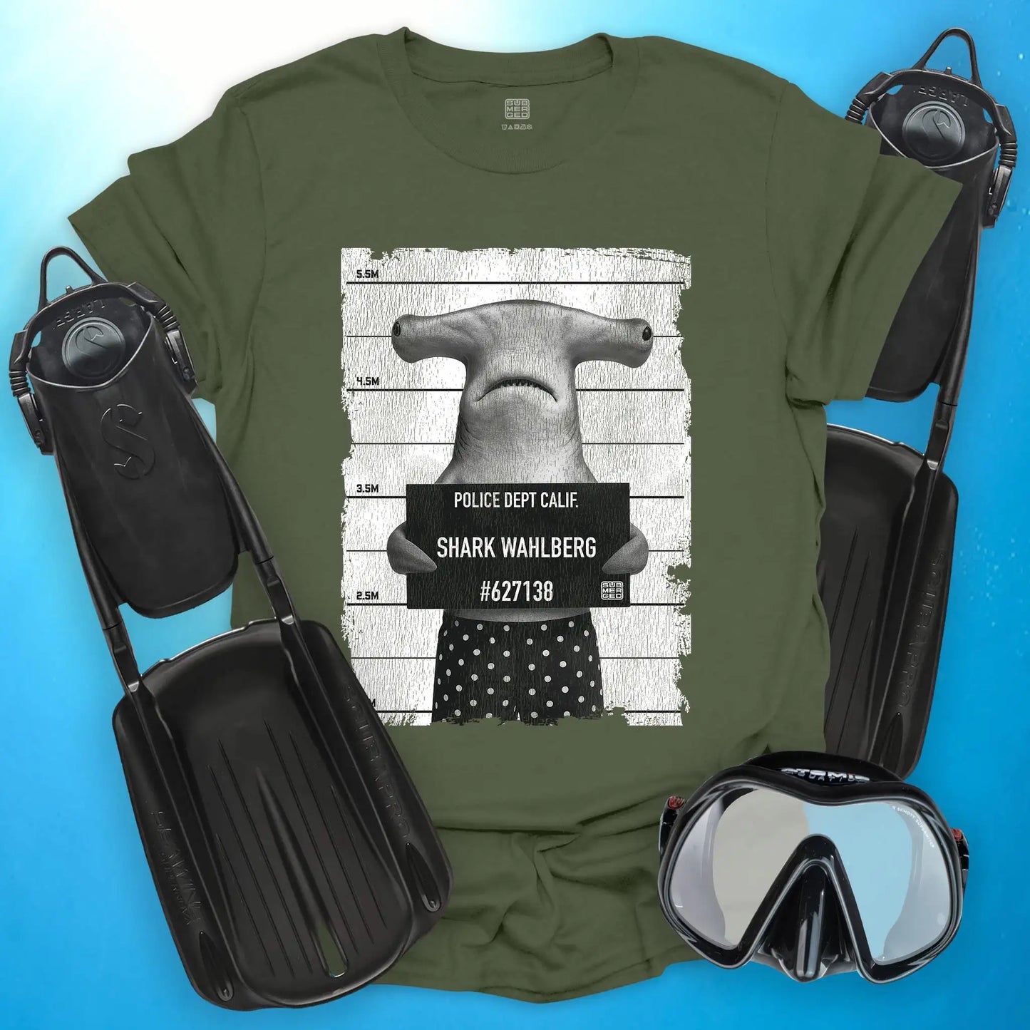 Shark Wahlberg T-Shirt