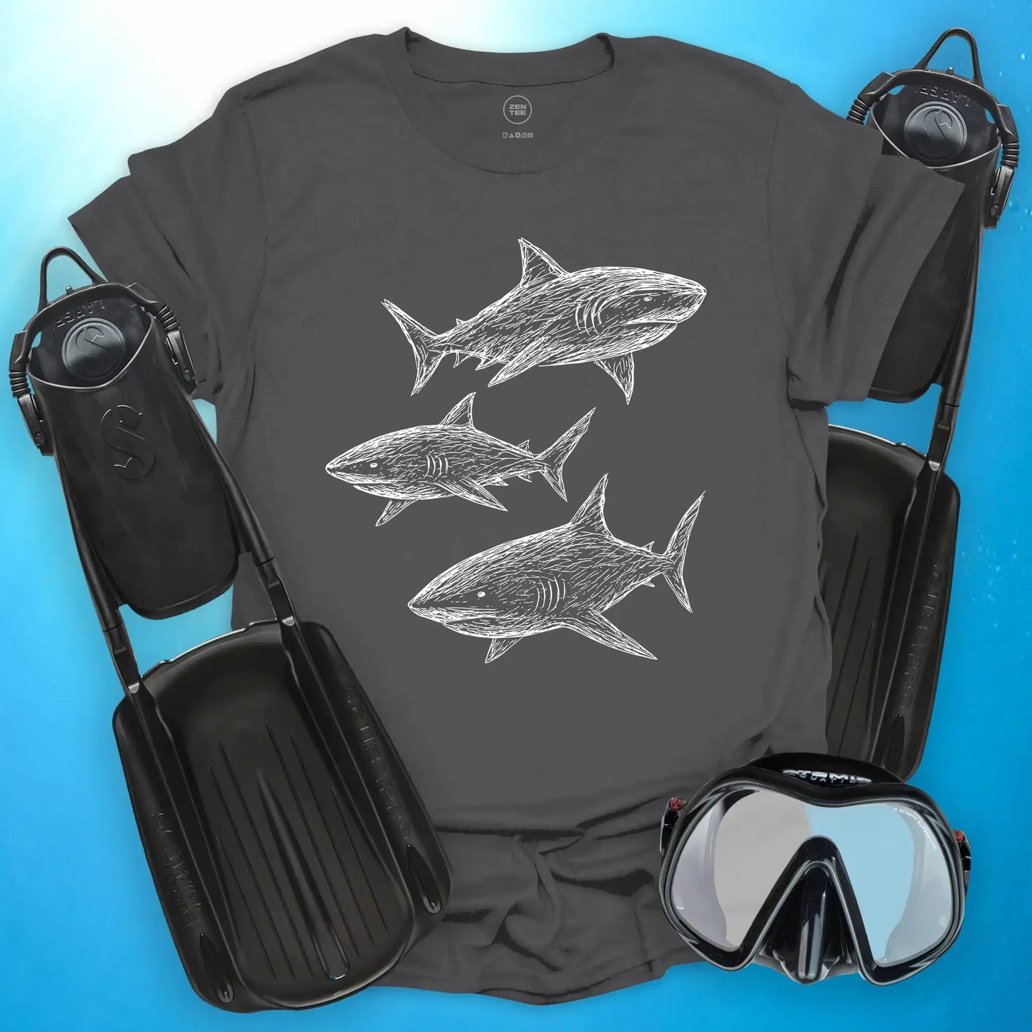 Sketchy Sharks T-Shirt