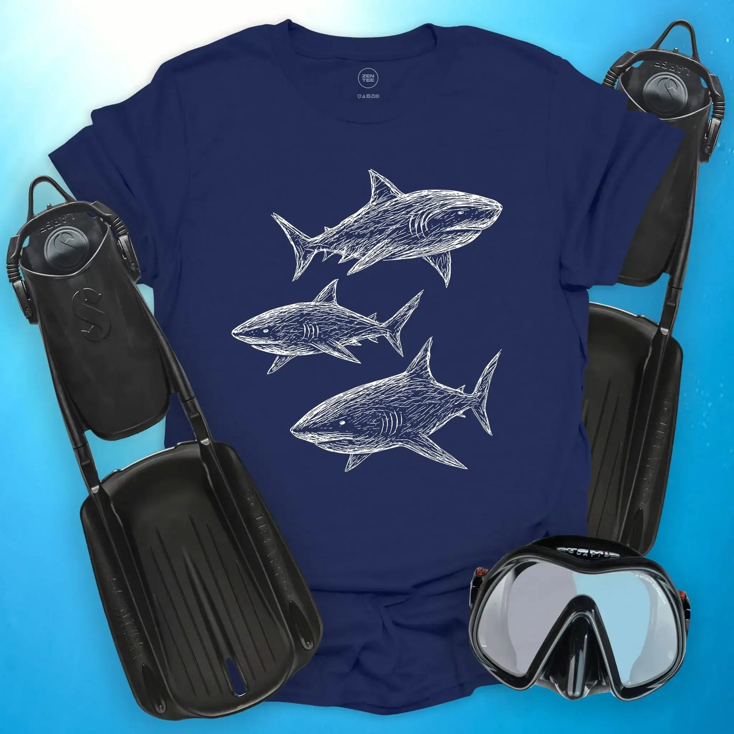 Sketchy Sharks T-Shirt