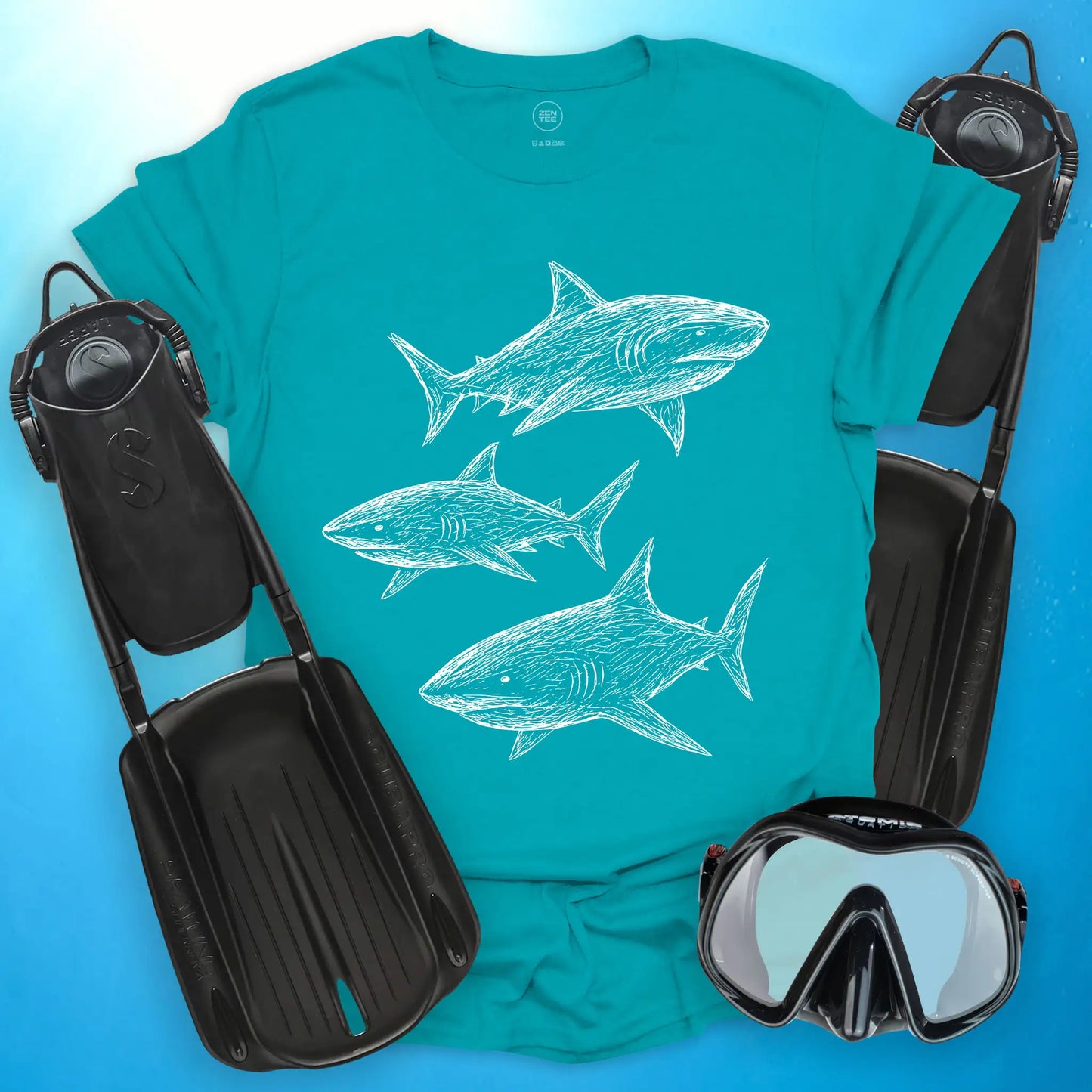 Sketchy Sharks T-Shirt