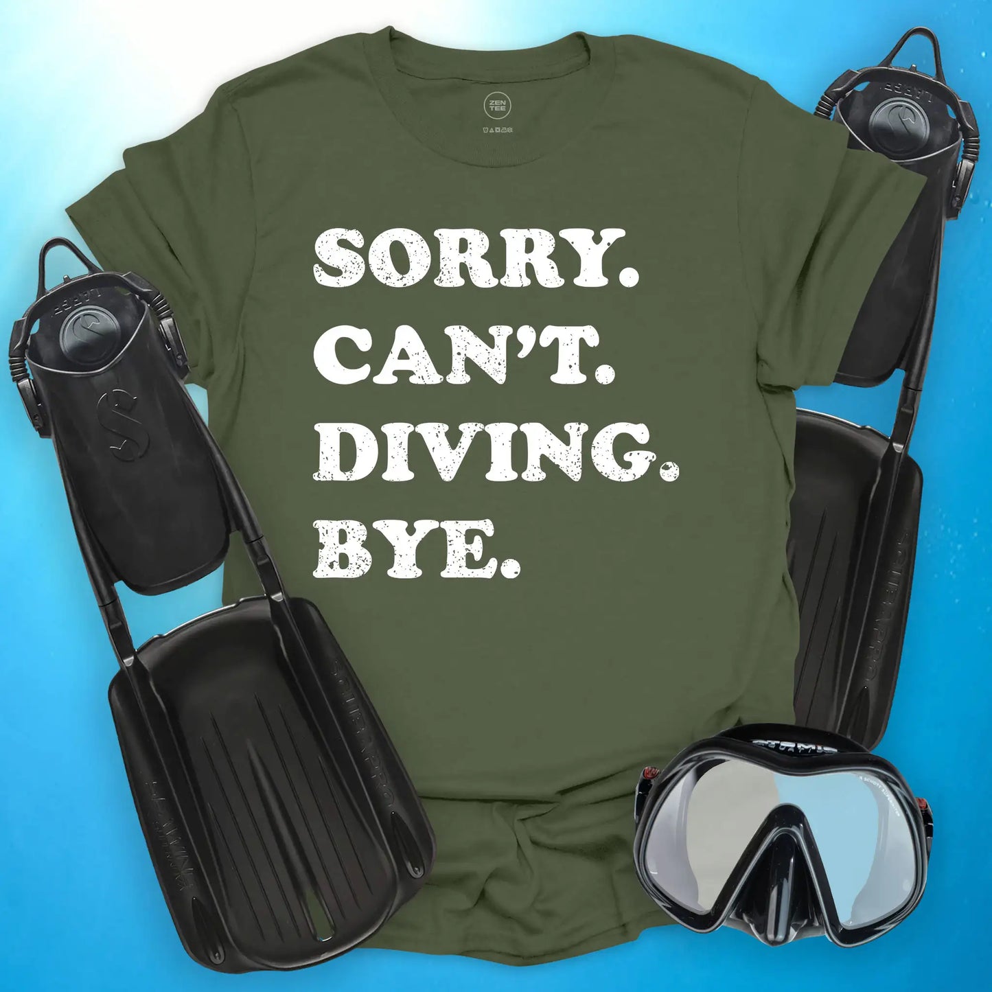 Sorry Can’t Diving Bye T-Shirt