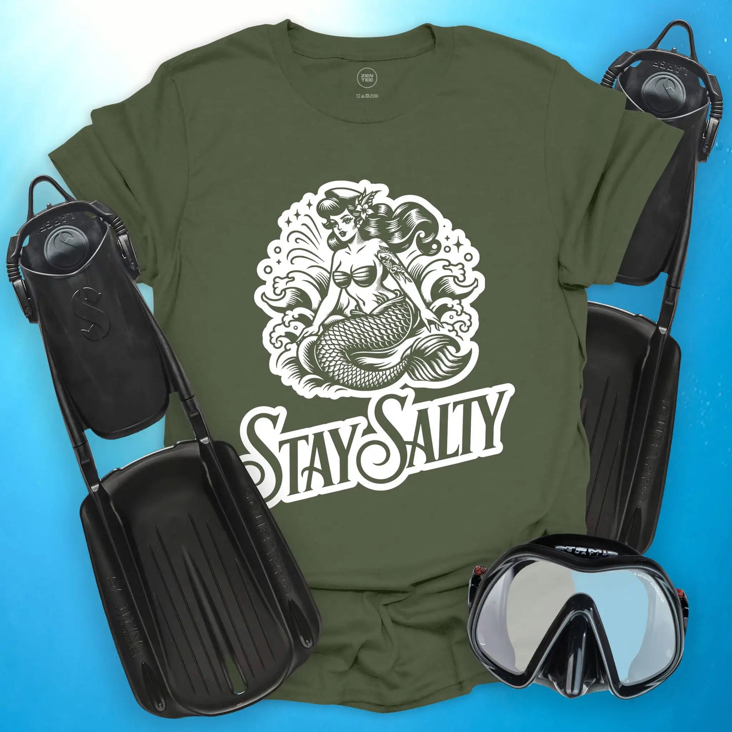 Stay Salty Mermaid T-shirt
