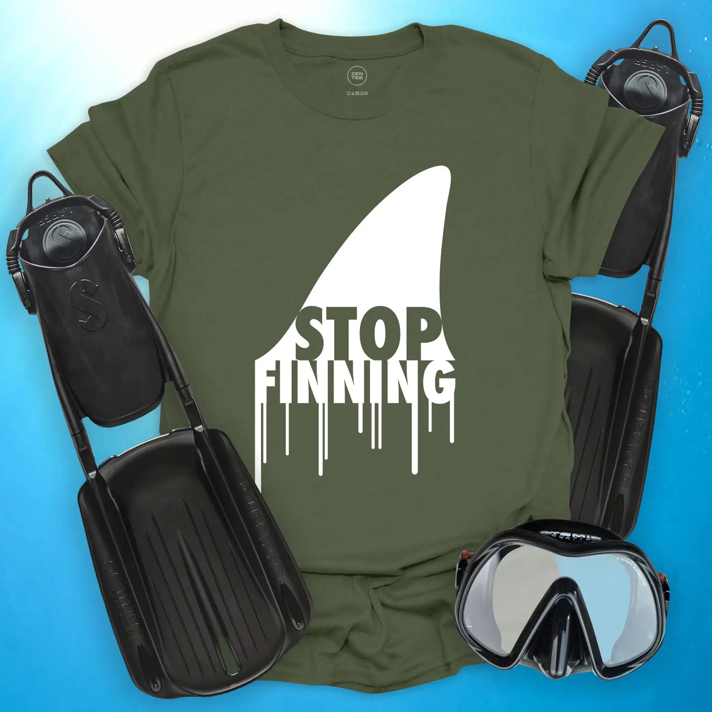 Stop Finning T-Shirt