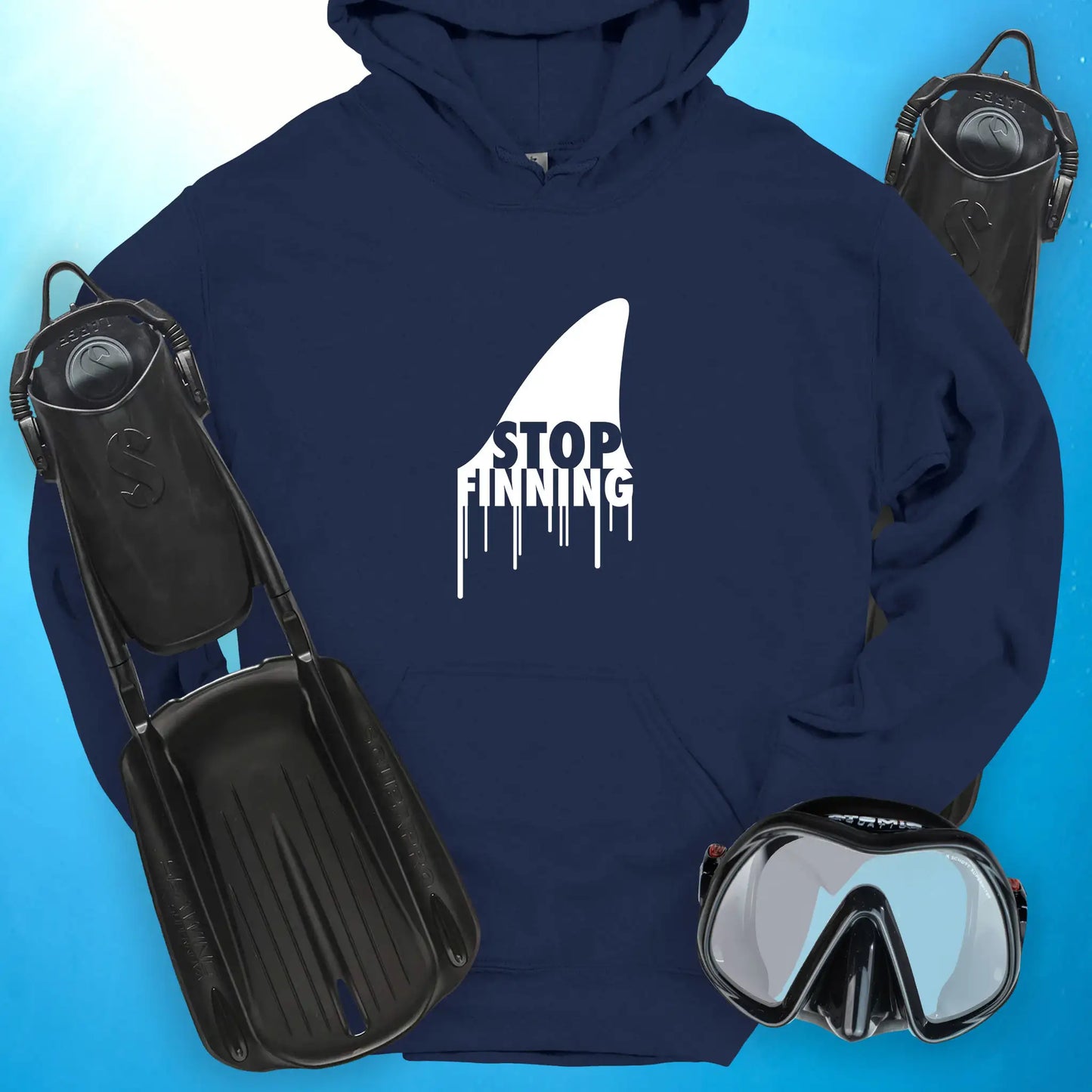 Stop Finning Hoodie