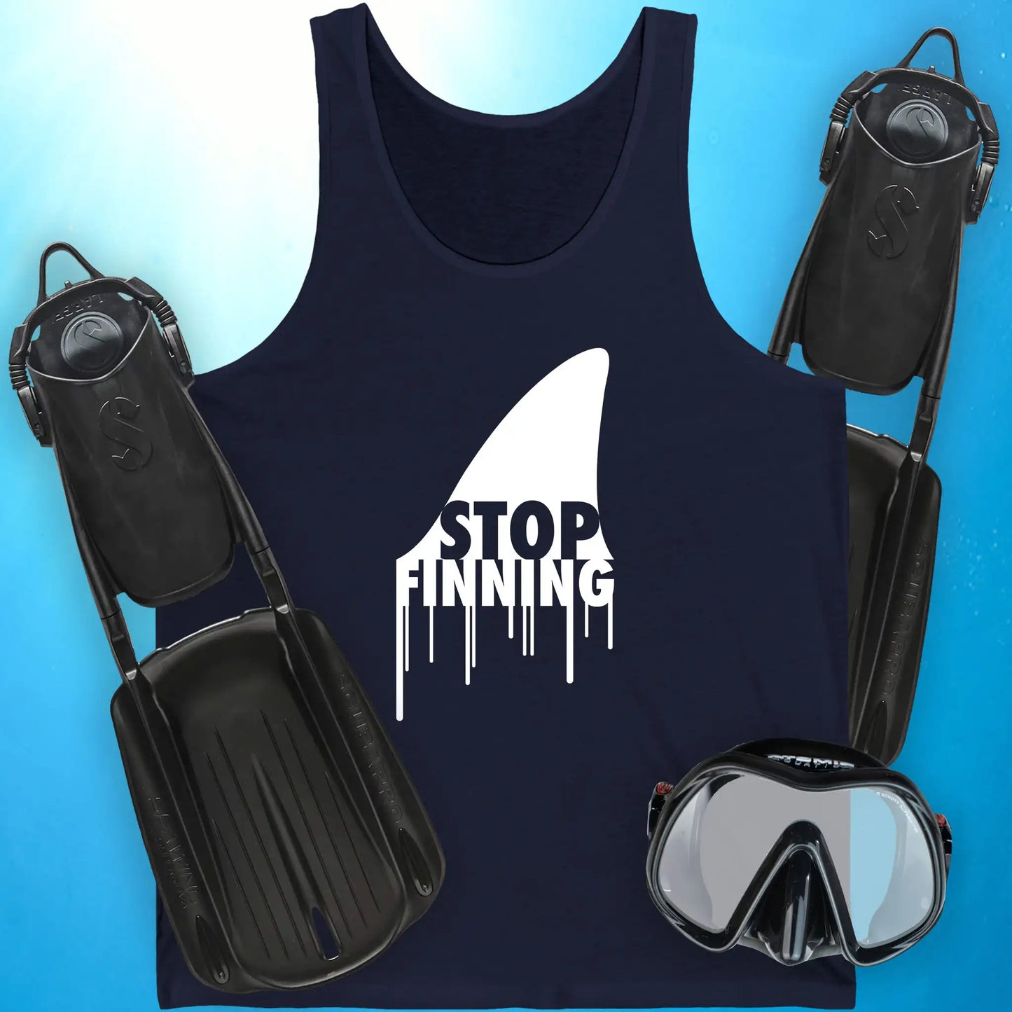 Stop Finning Tank Top