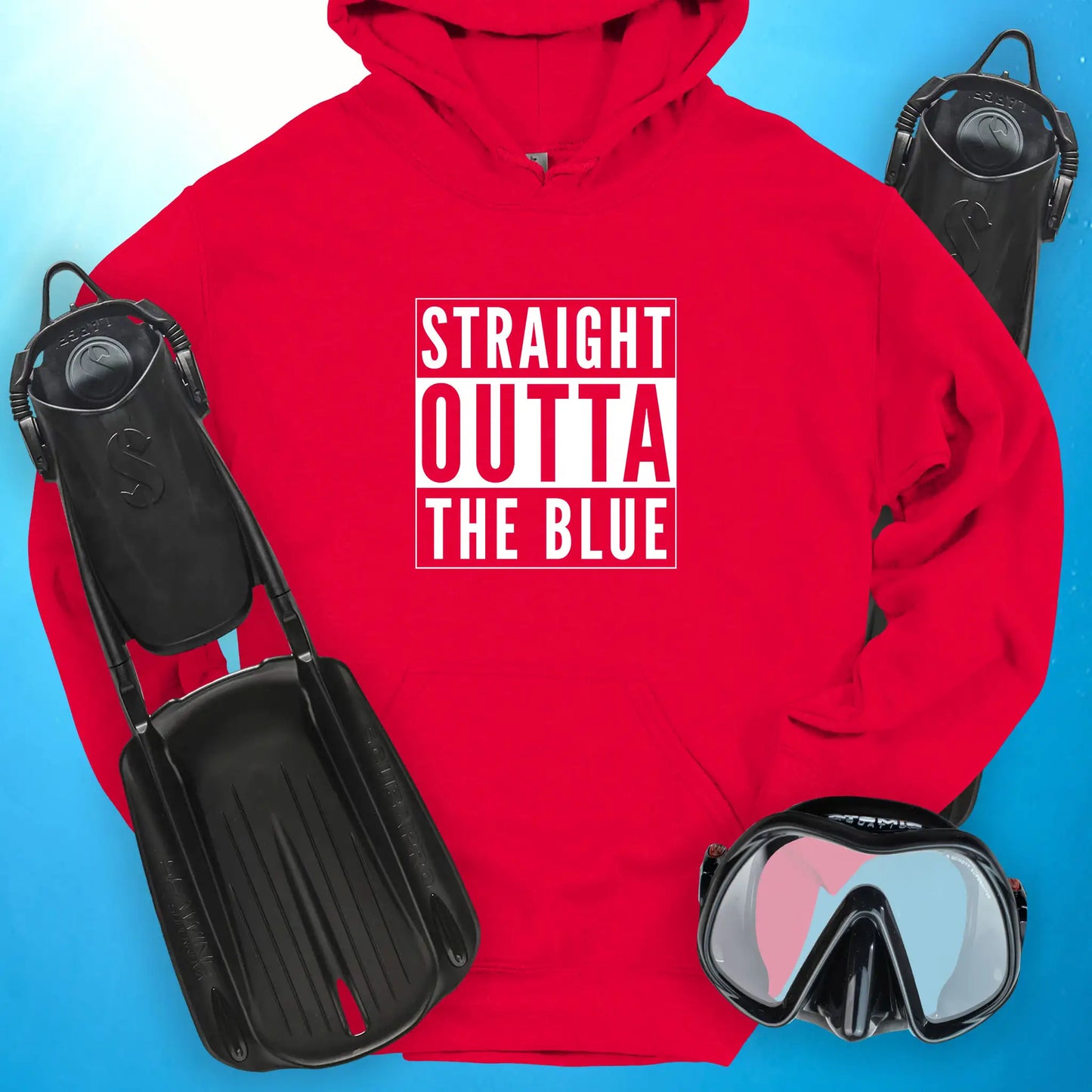 Straight Outta The Blue Hoodie