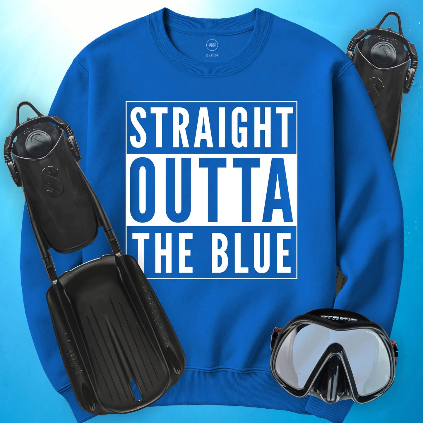 Straight Outta The Blue Sweatshirt