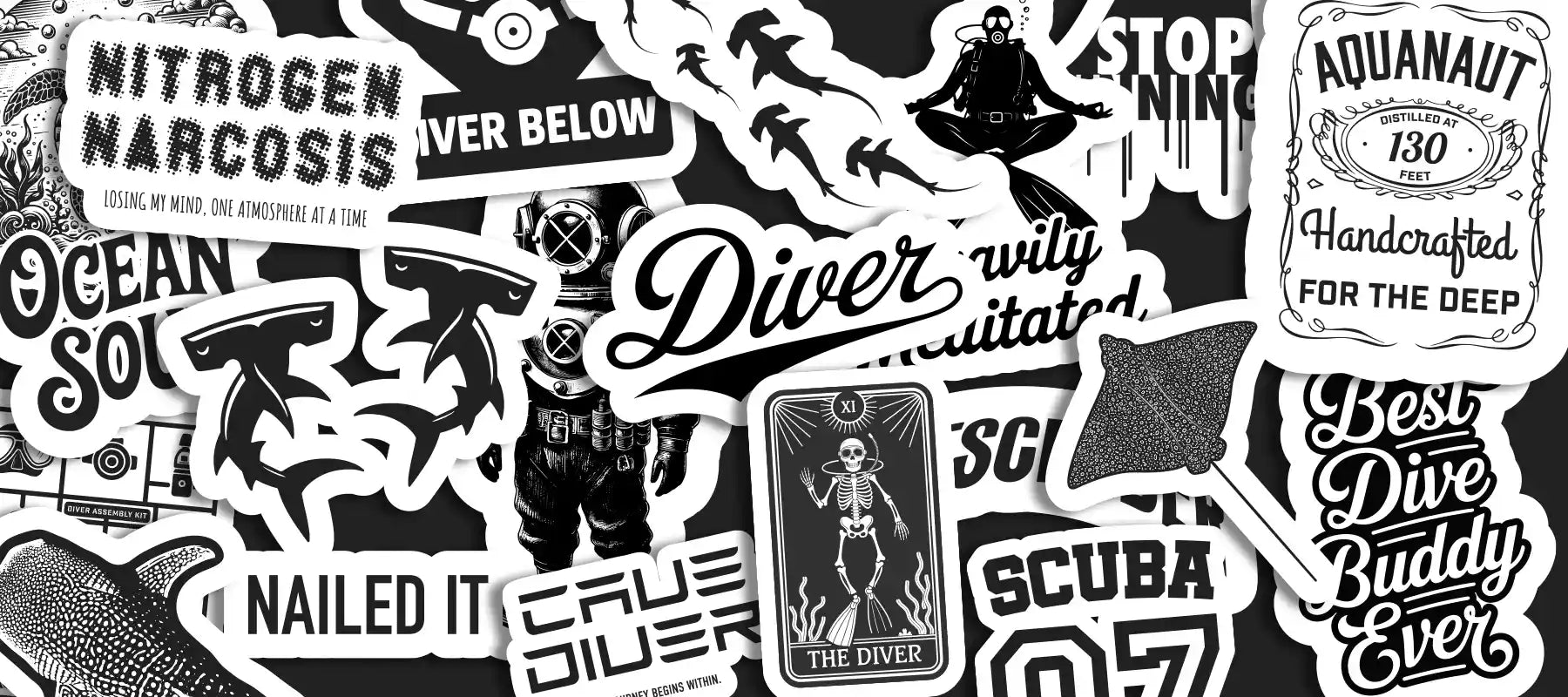 Submerged Divewear Graphics