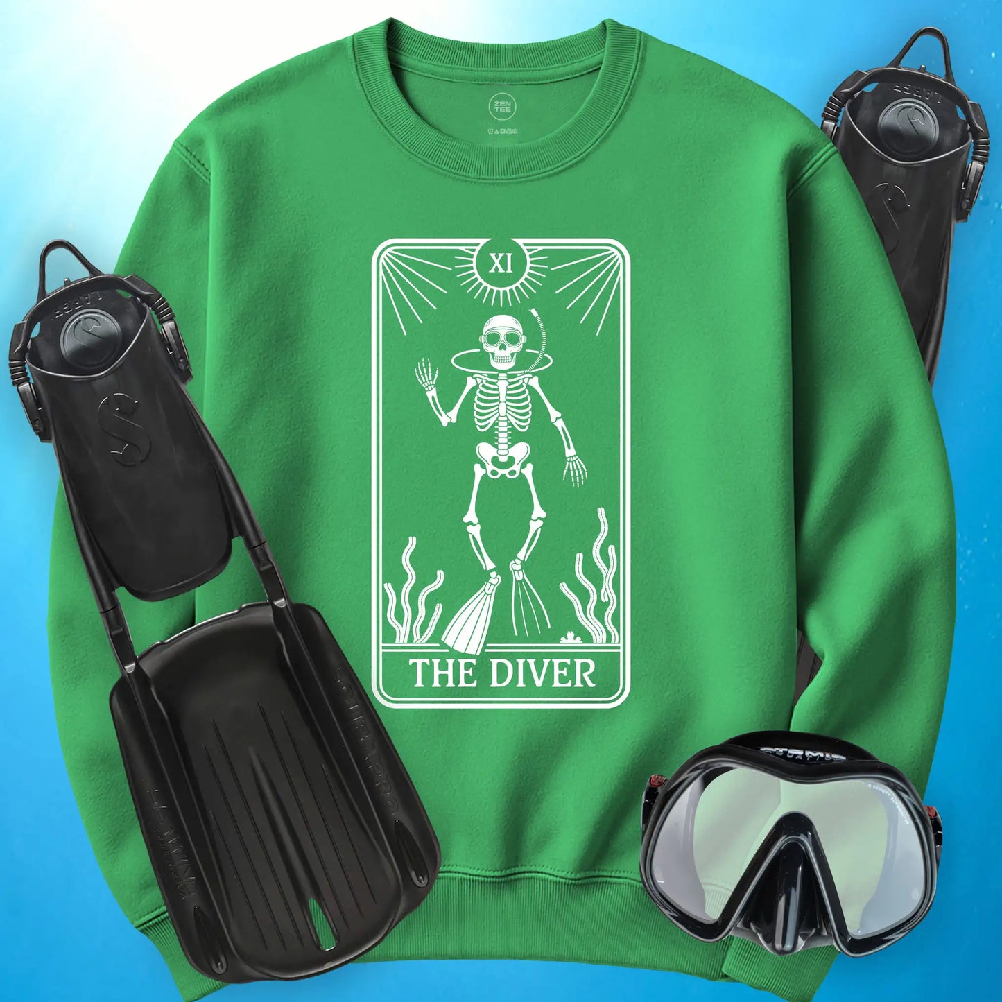 The Diver Tarot Sweatshirt
