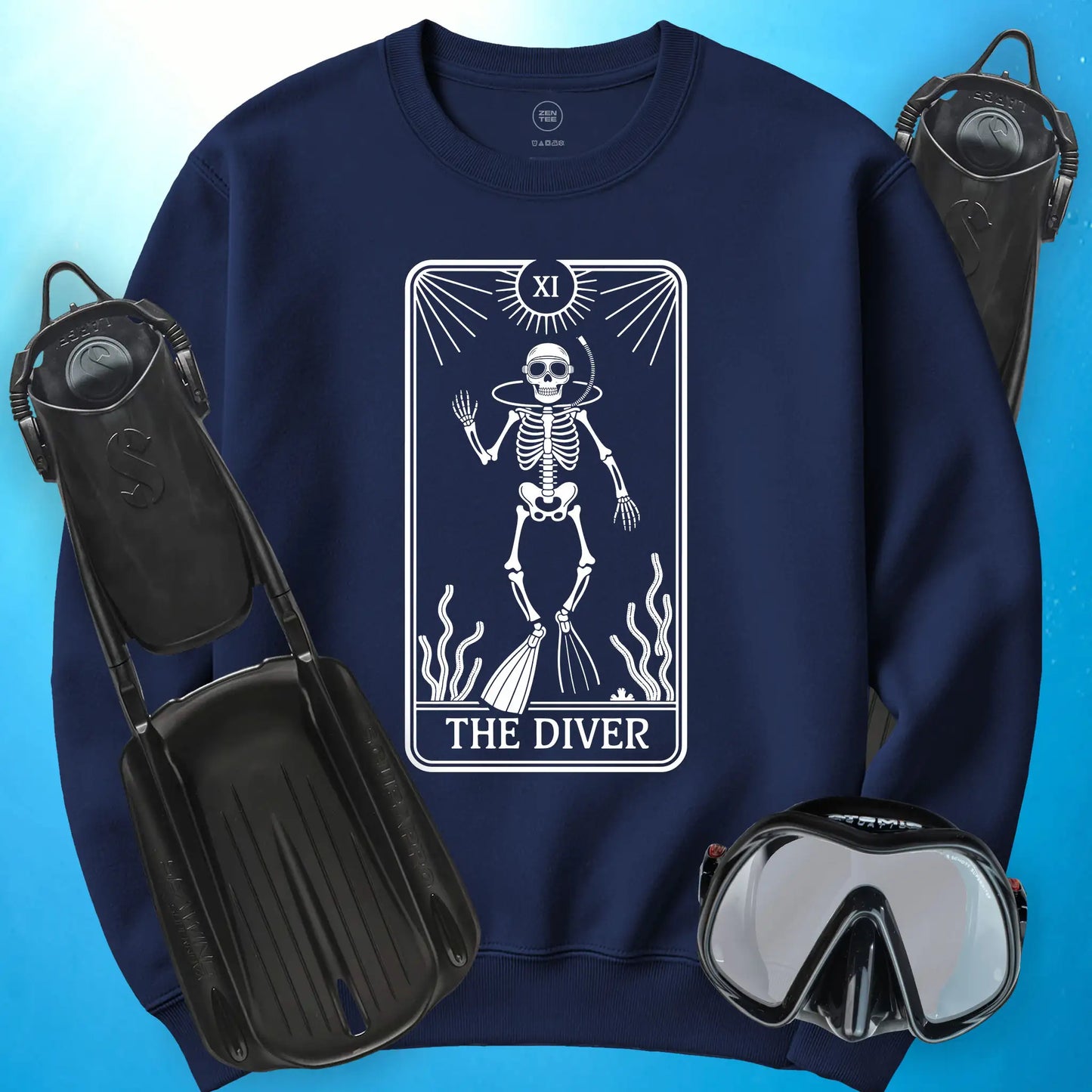 The Diver Tarot Sweatshirt