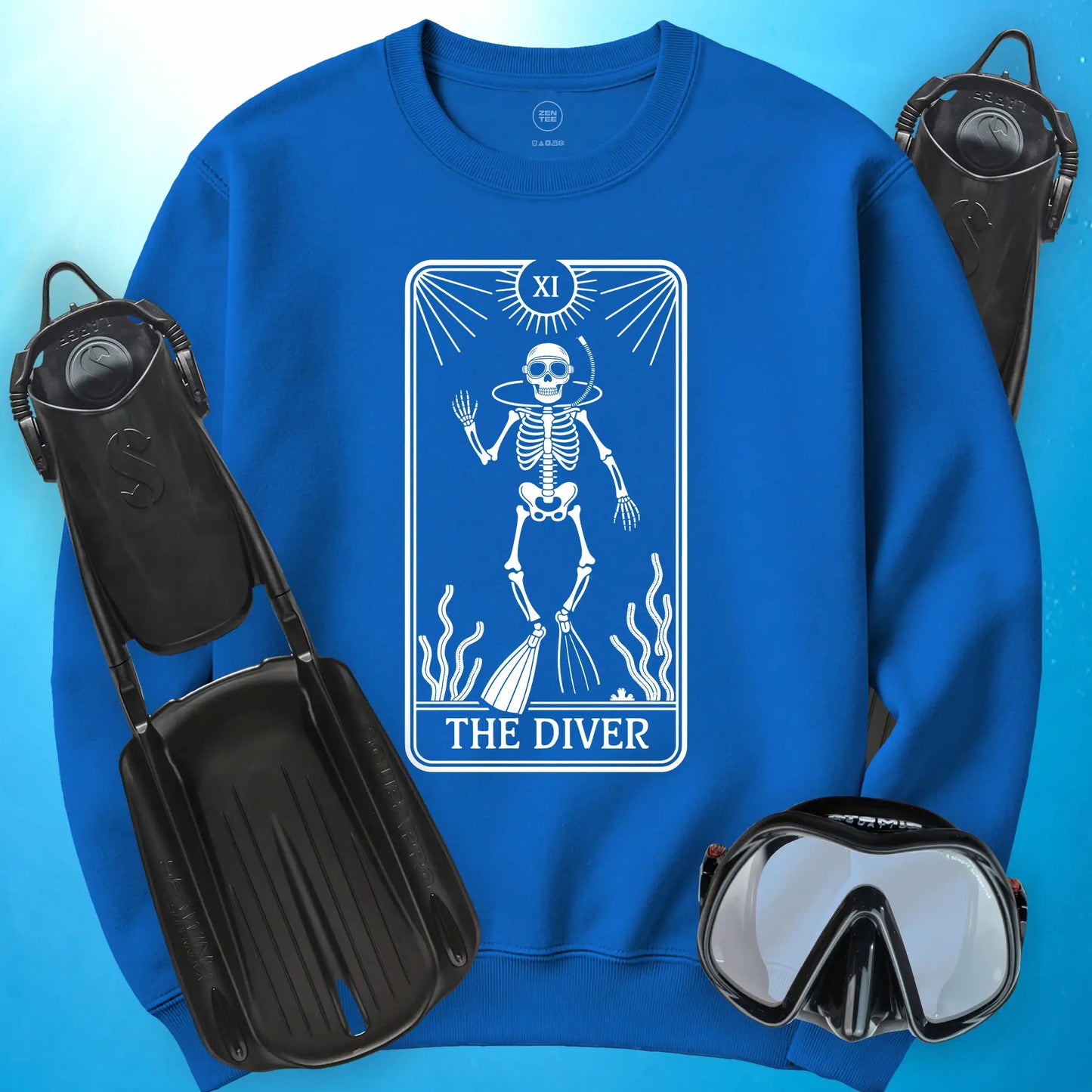 The Diver Tarot Sweatshirt