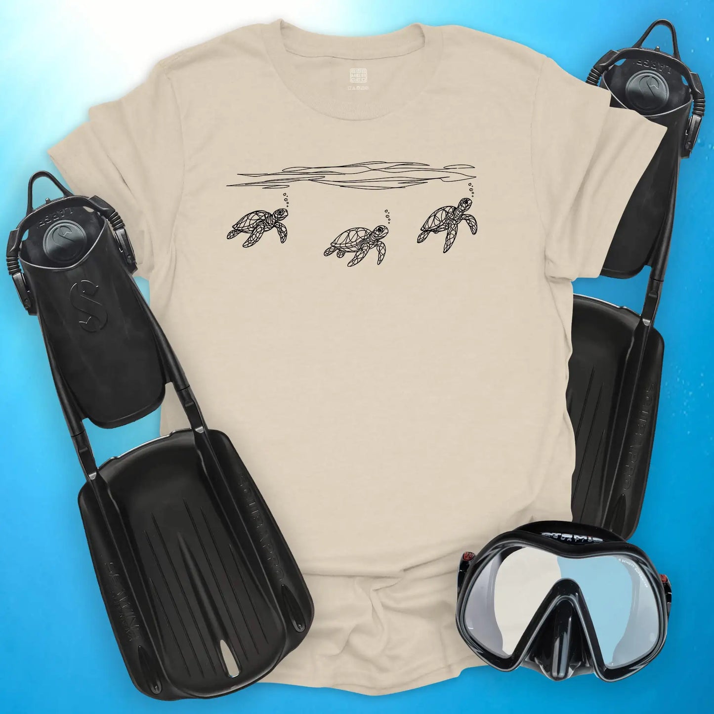Three Turtles T-Shirt