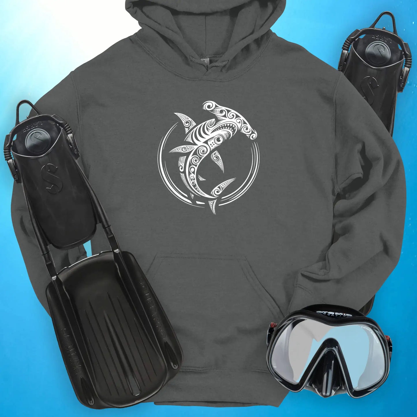 Tribal Hammerhead Hoodie