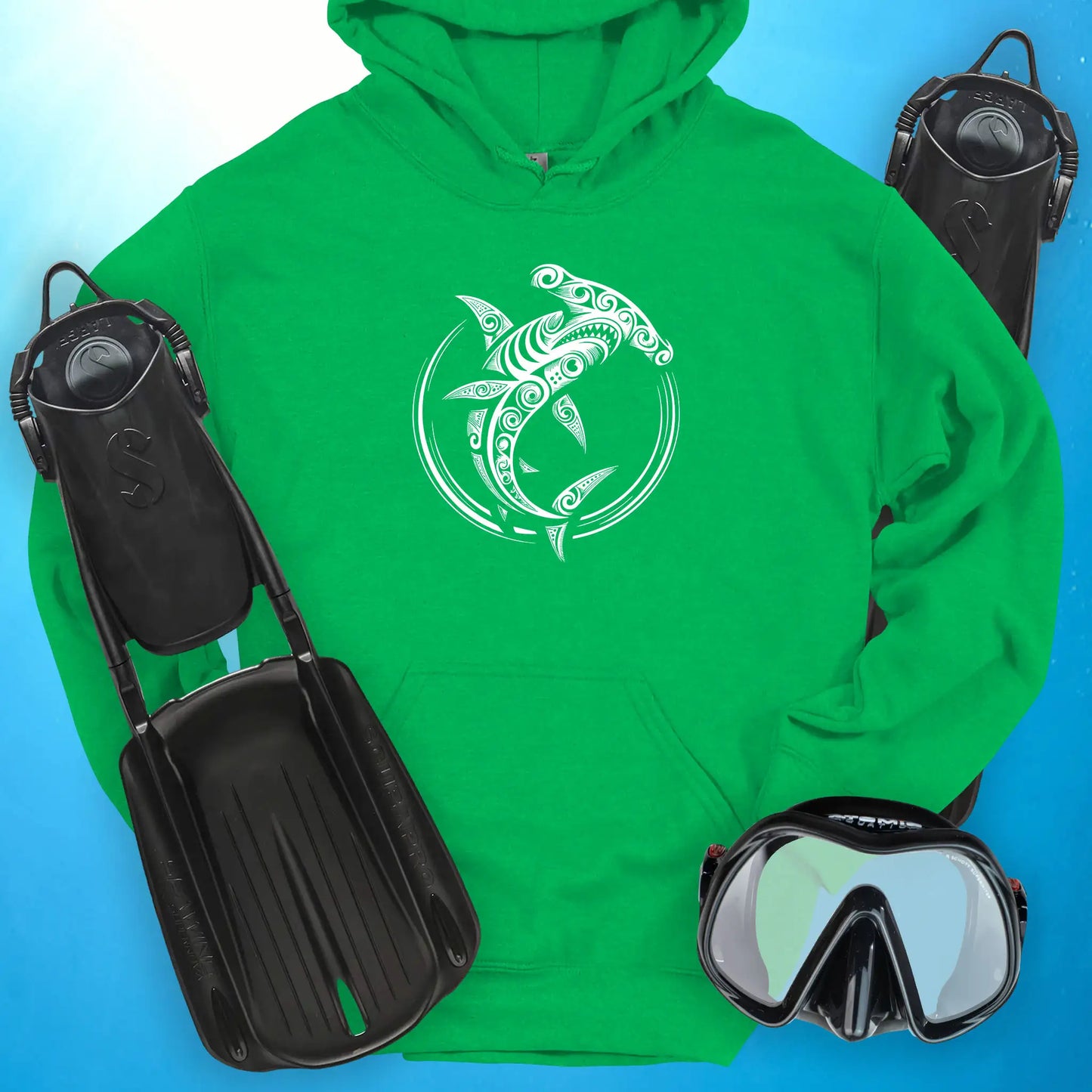 Tribal Hammerhead Hoodie