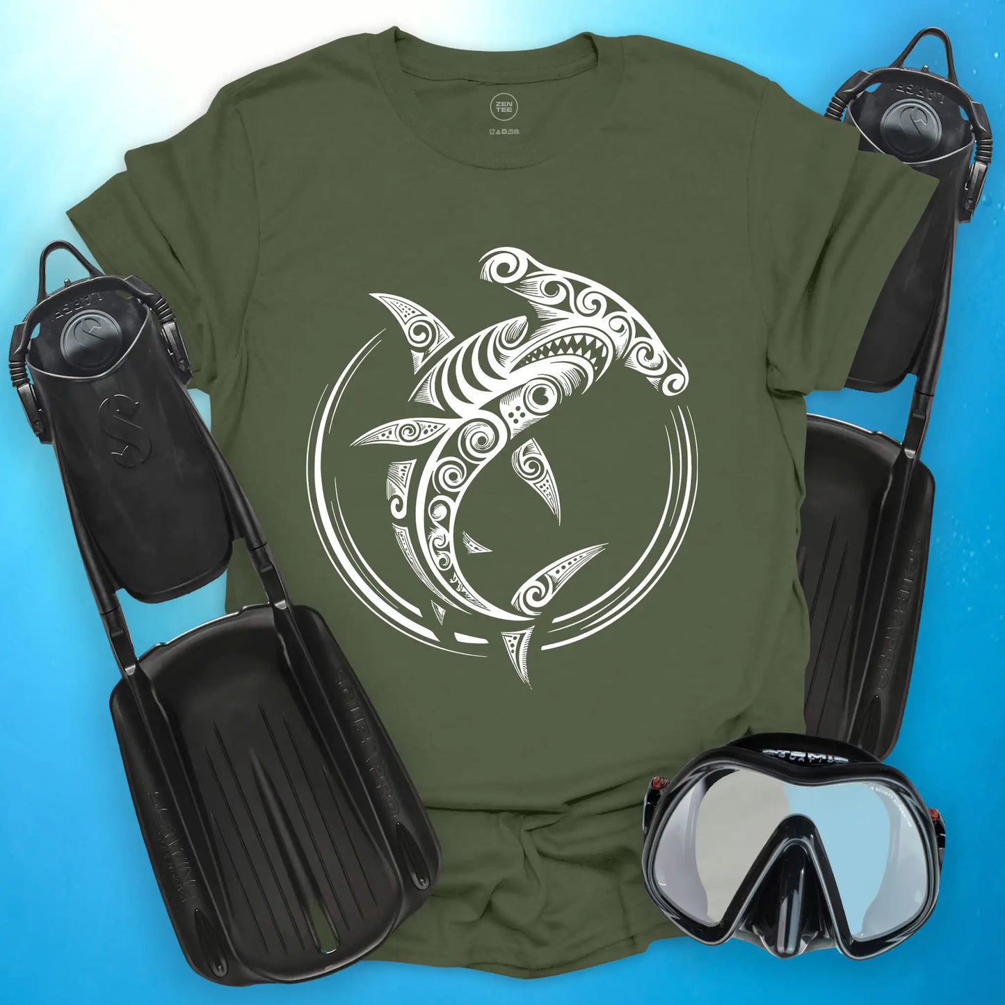 Tribal Hammerhead T-shirt