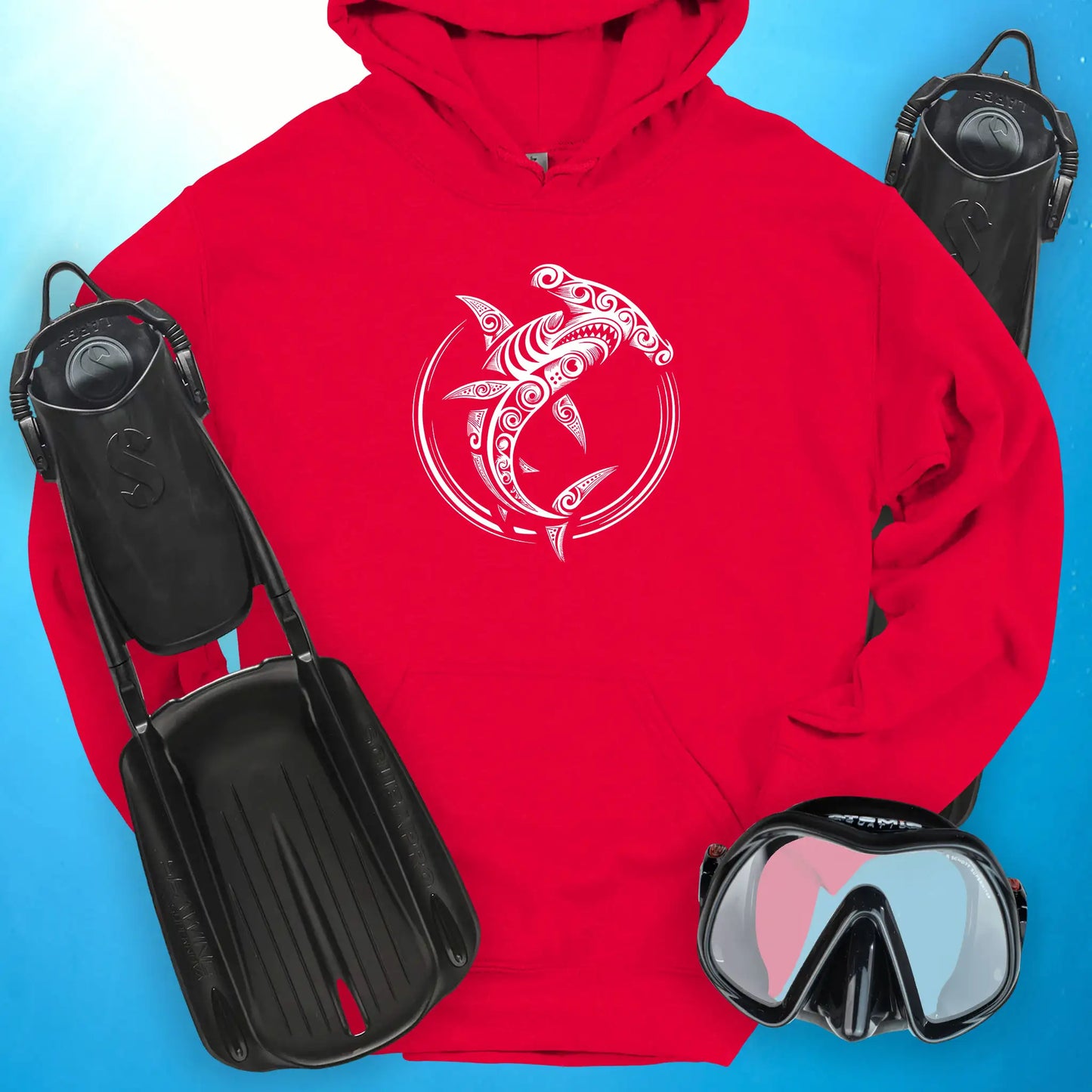 Tribal Hammerhead Hoodie