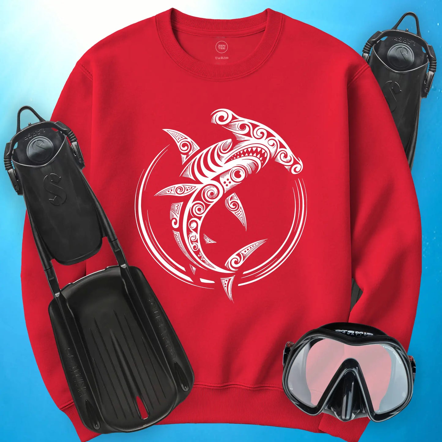 Tribal Hammerhead Sweatshirt