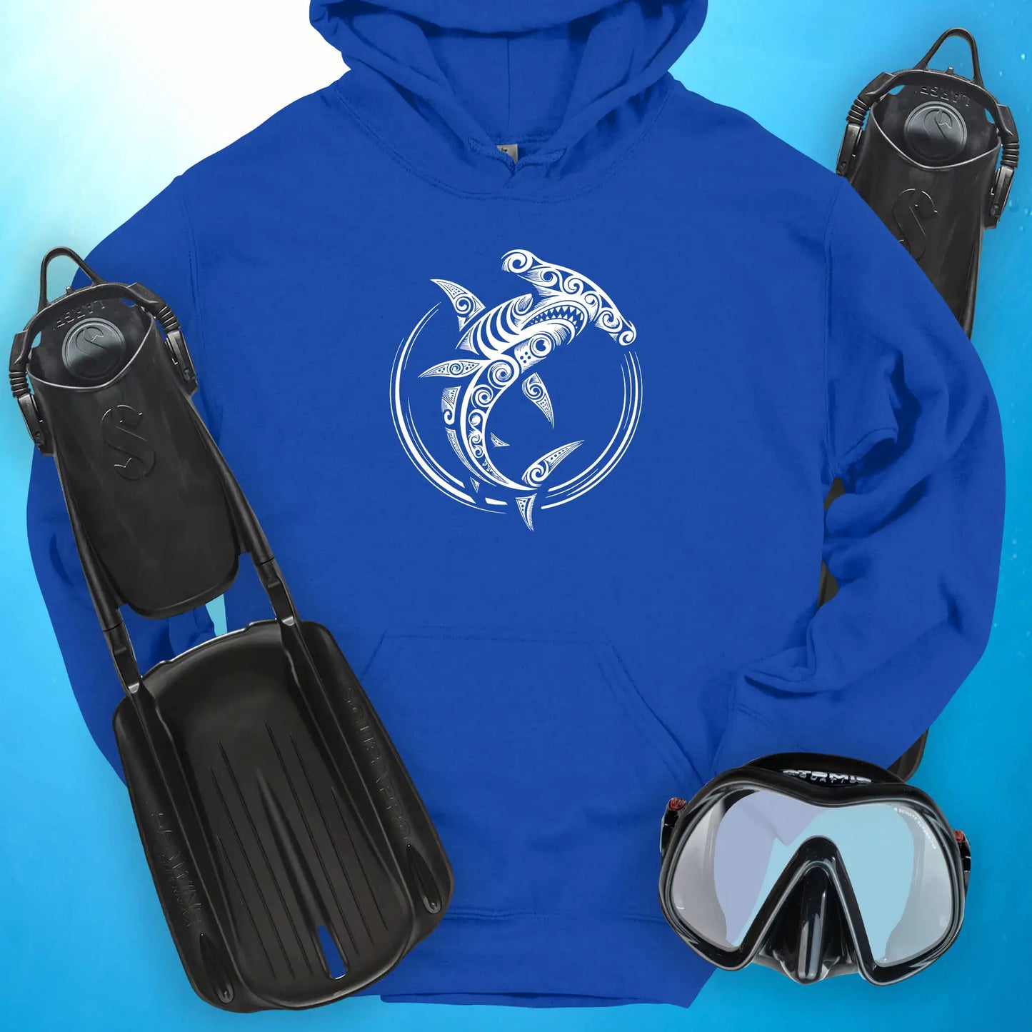 Tribal Hammerhead Hoodie