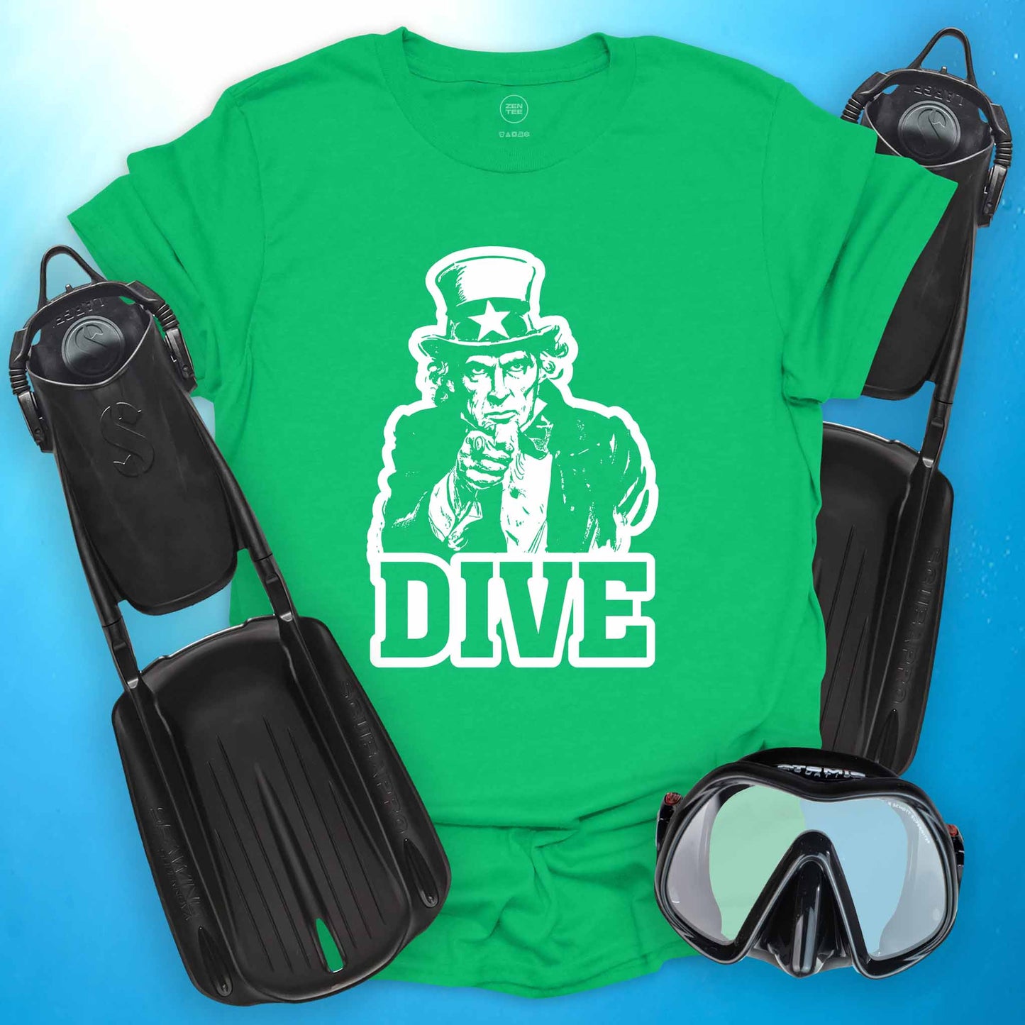 Uncle Sam Dive T-shirt