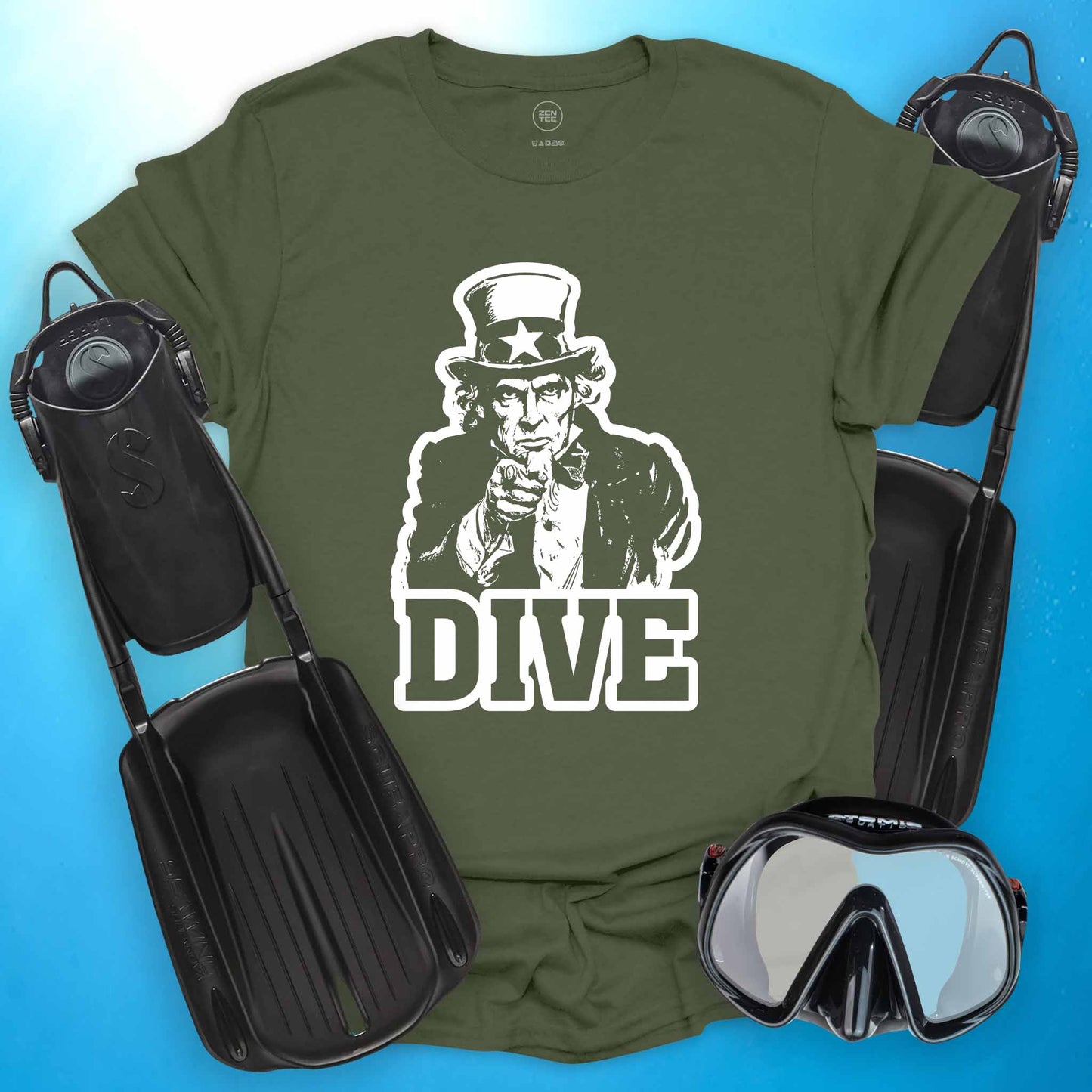 Uncle Sam Dive T-shirt
