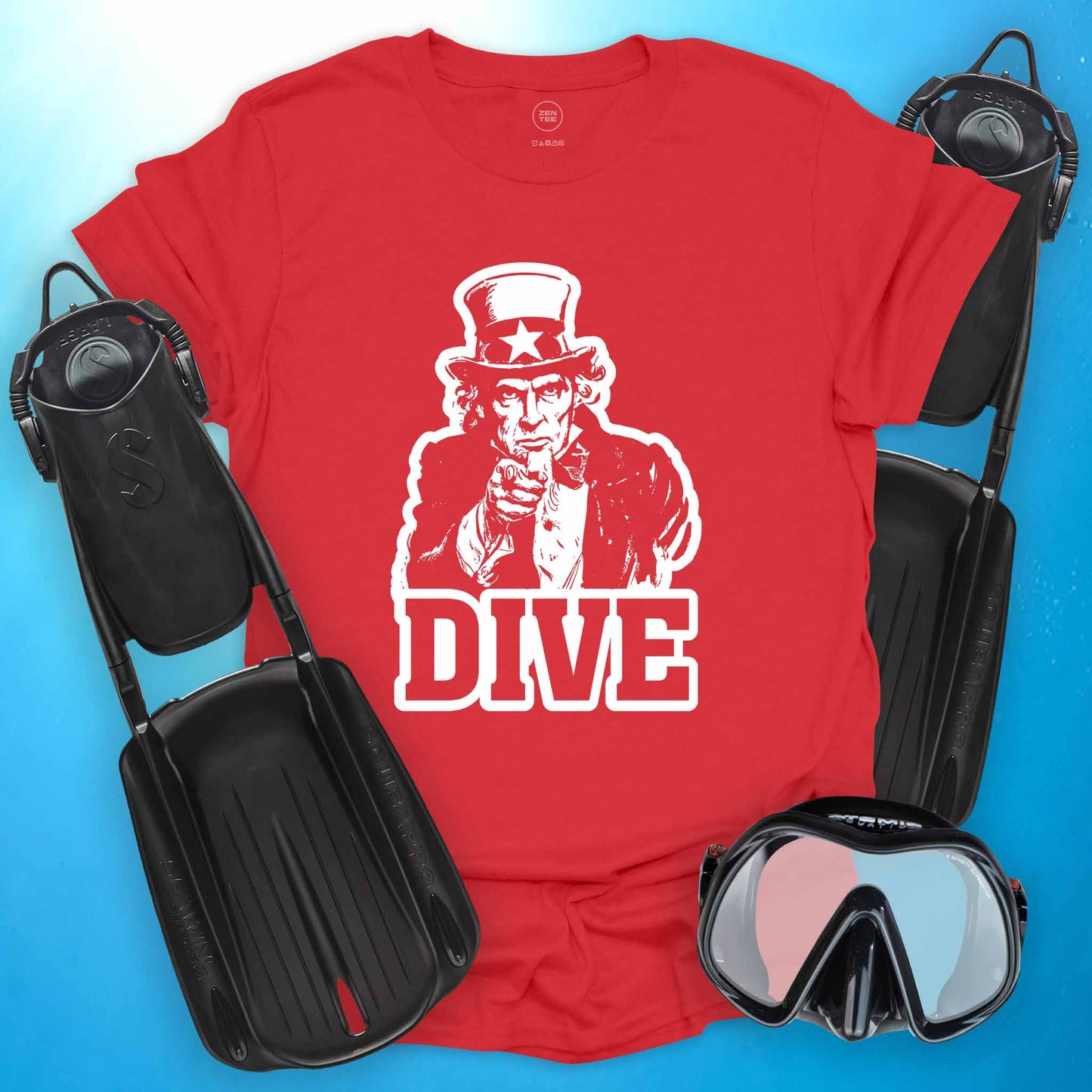Uncle Sam Dive T-shirt