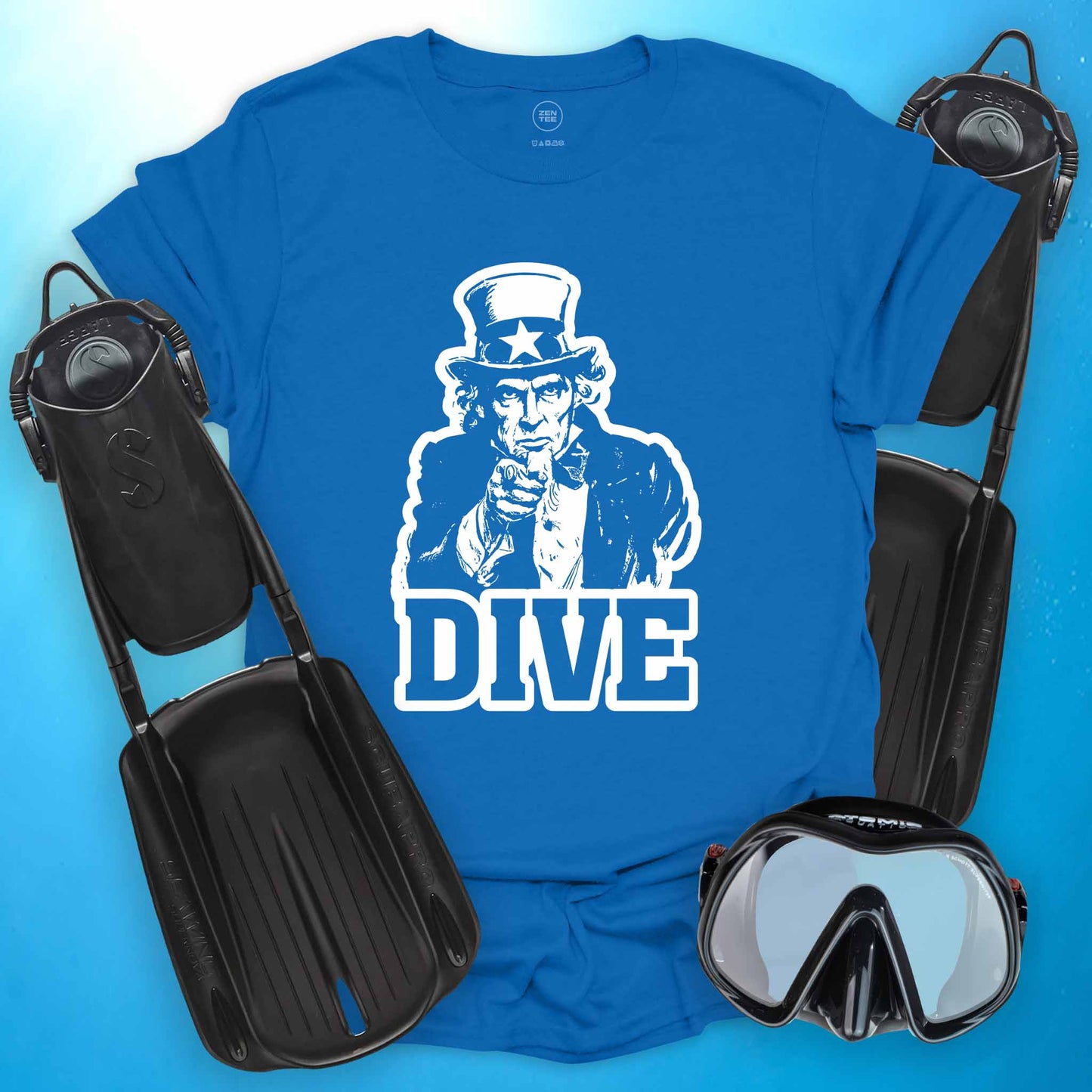 Uncle Sam Dive T-shirt