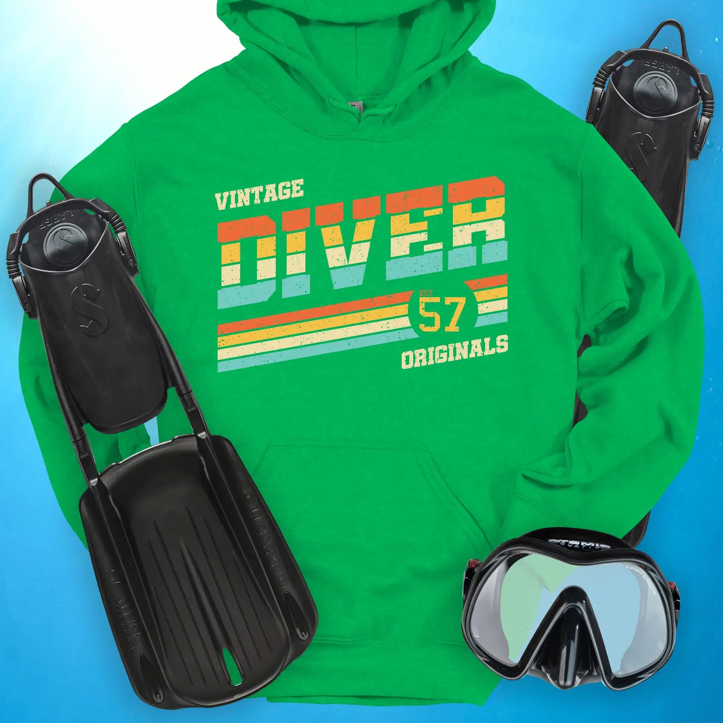 Vintage Diver 57 Hoodie