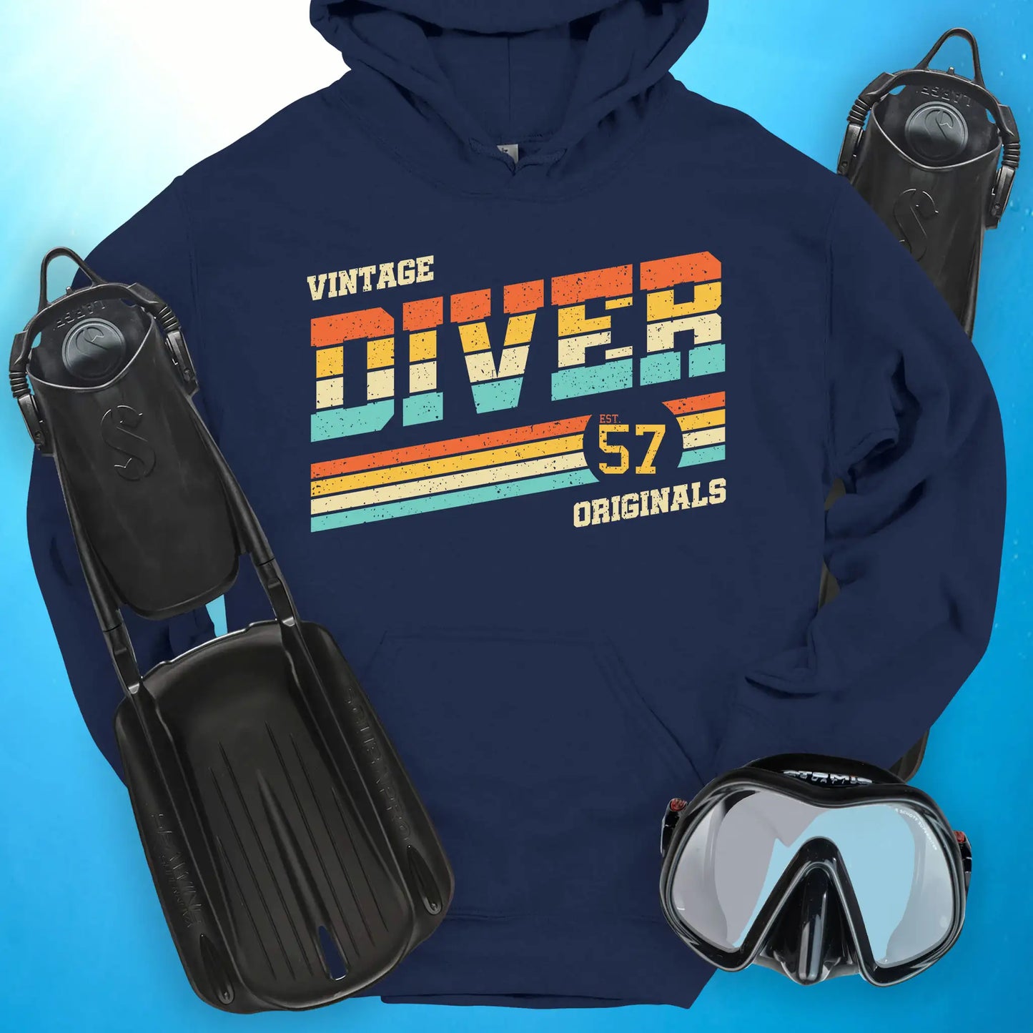 Vintage Diver 57 Hoodie