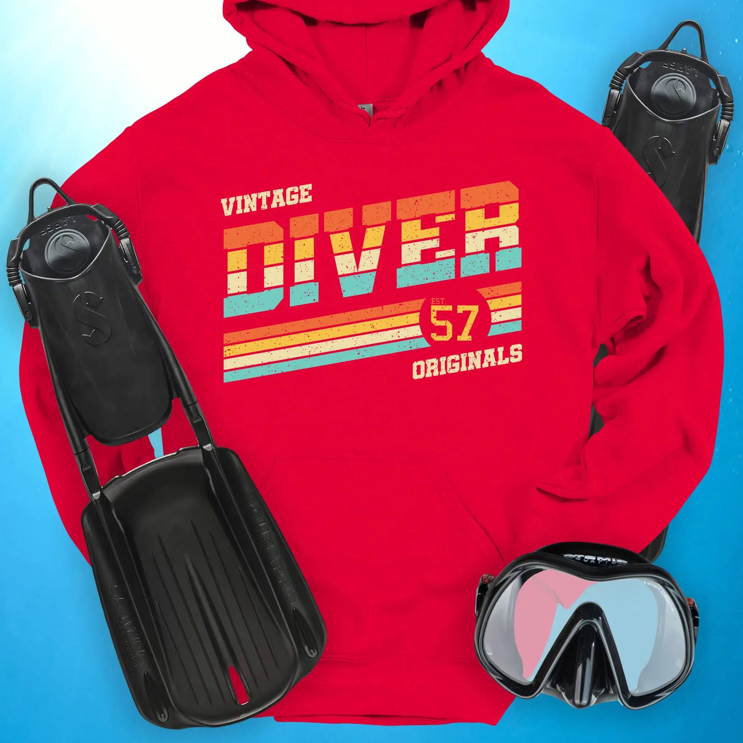 Vintage Diver 57 Hoodie