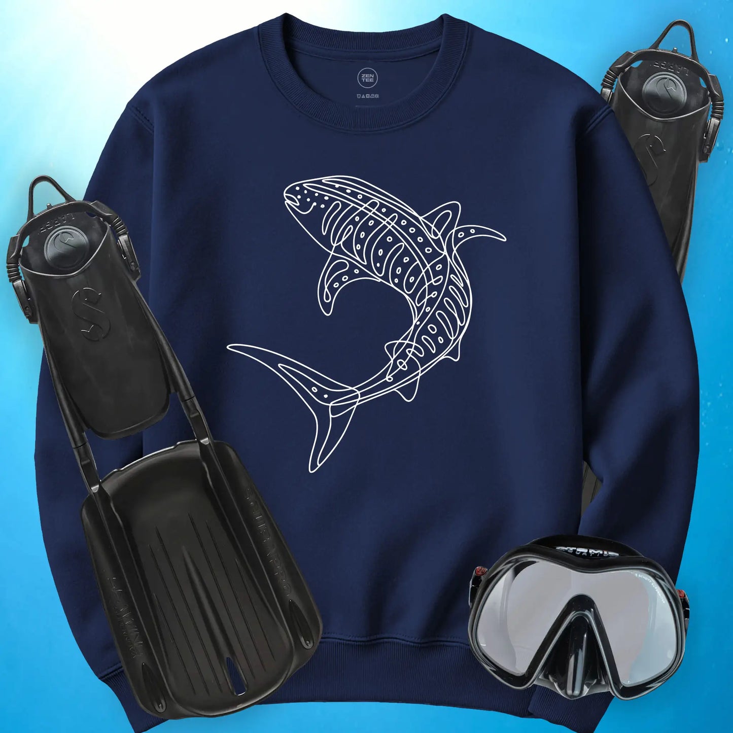Whale Shark Flow Sweatshirt