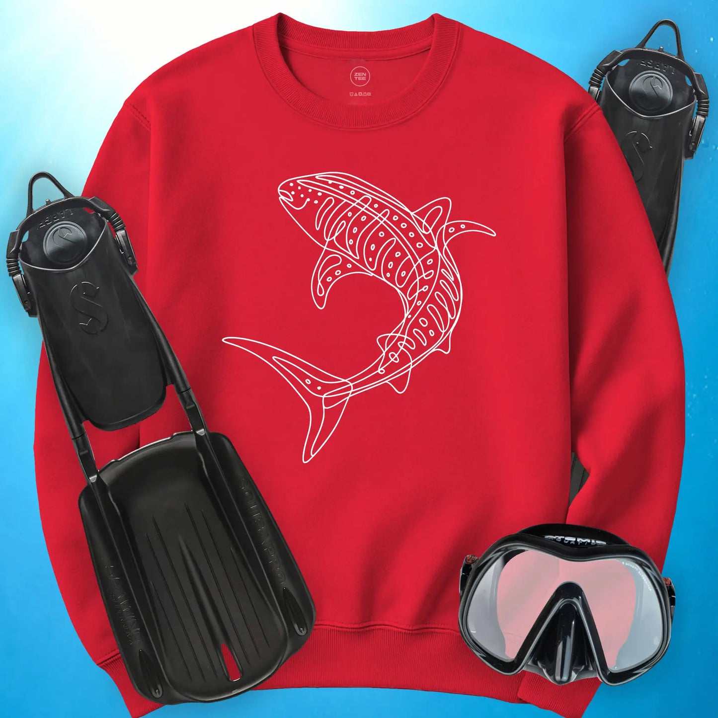 Whale Shark Flow Sweatshirt