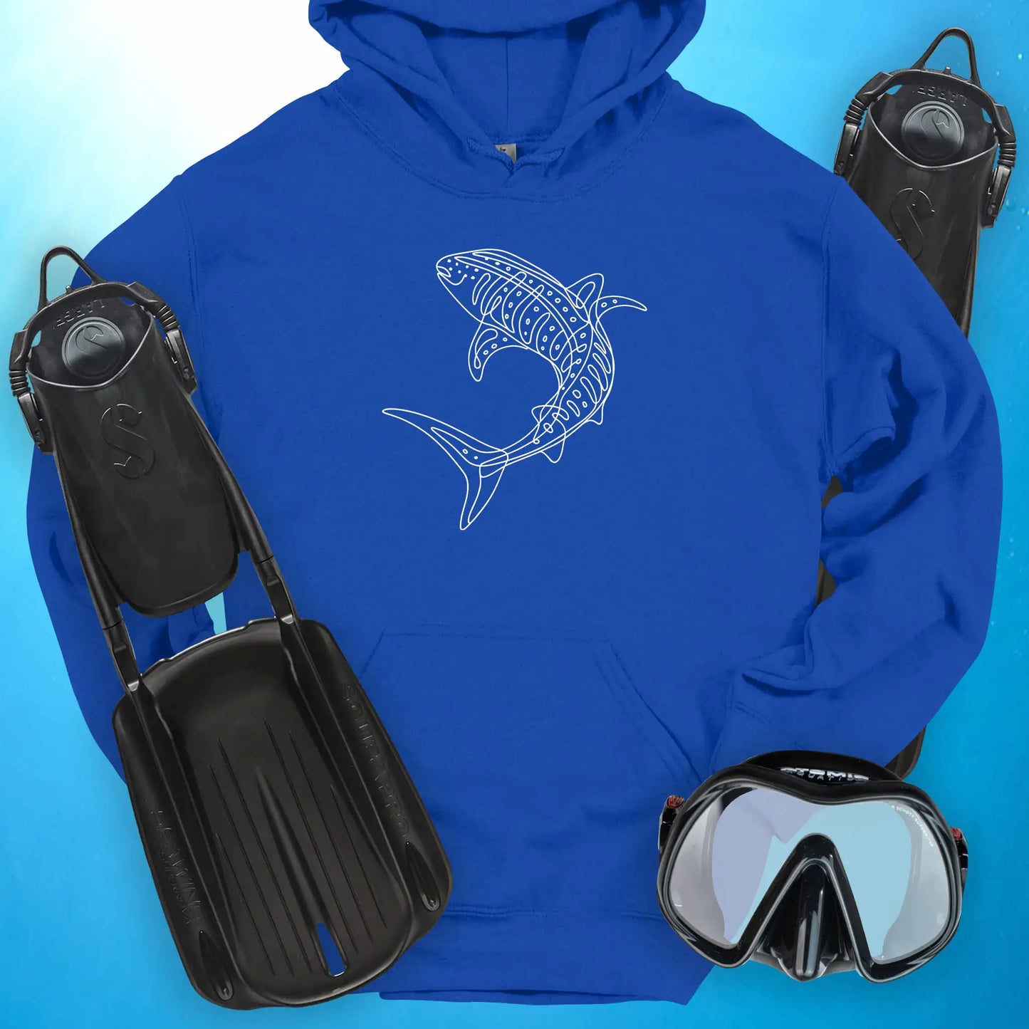 Whale Shark Flow Hoodie