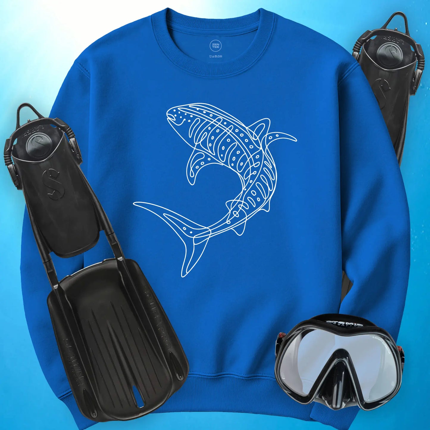Whale Shark Flow Sweatshirt