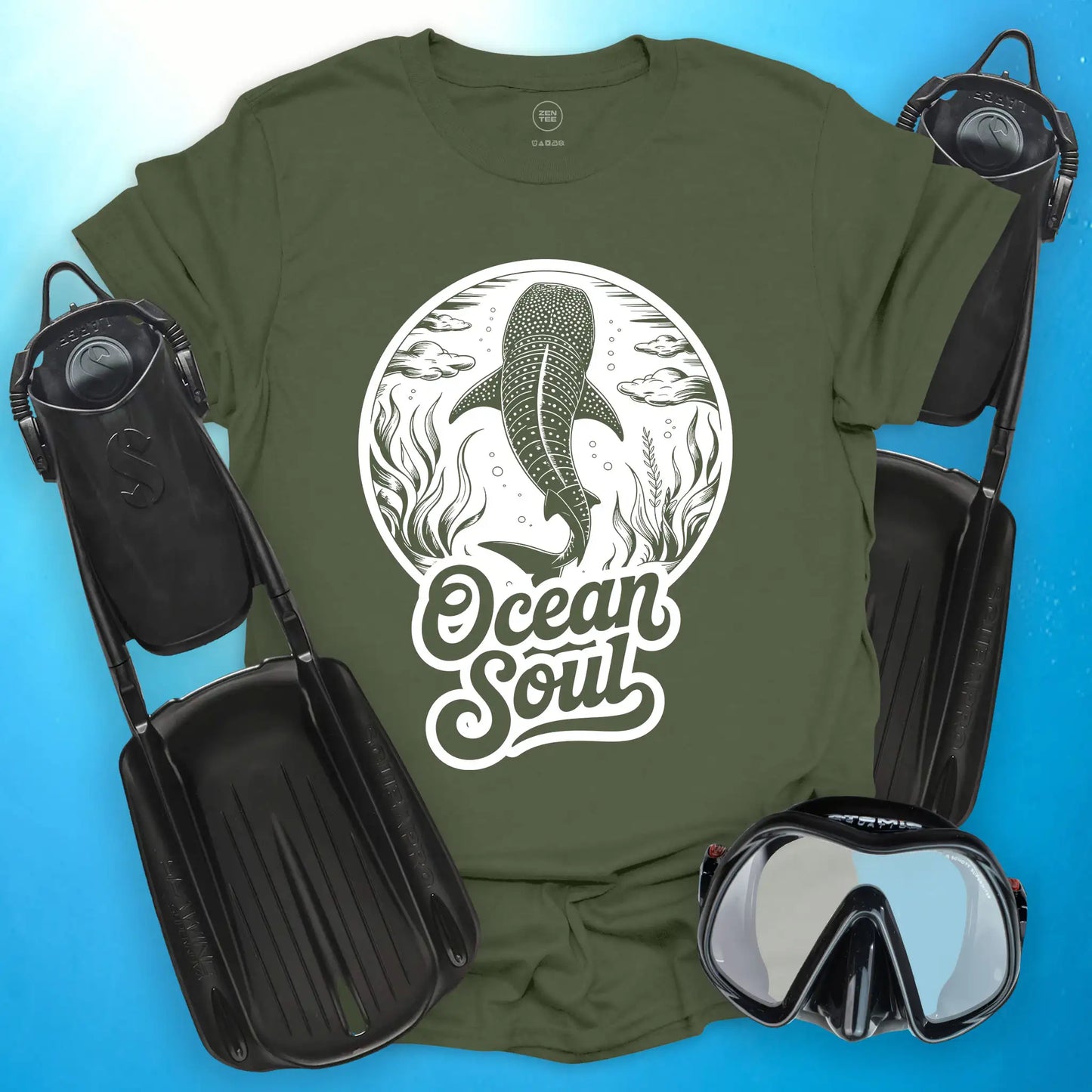 Whale Shark Ocean Soul T-shirt