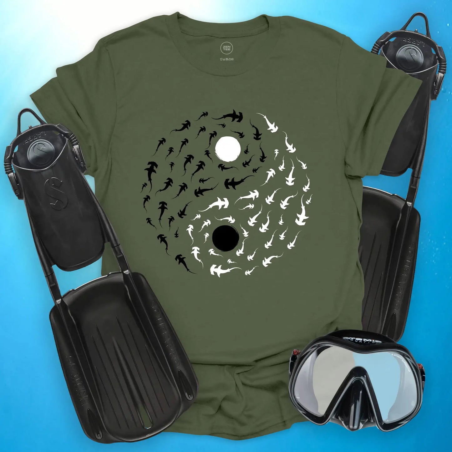 Hammerhead Yinyang T-Shirt