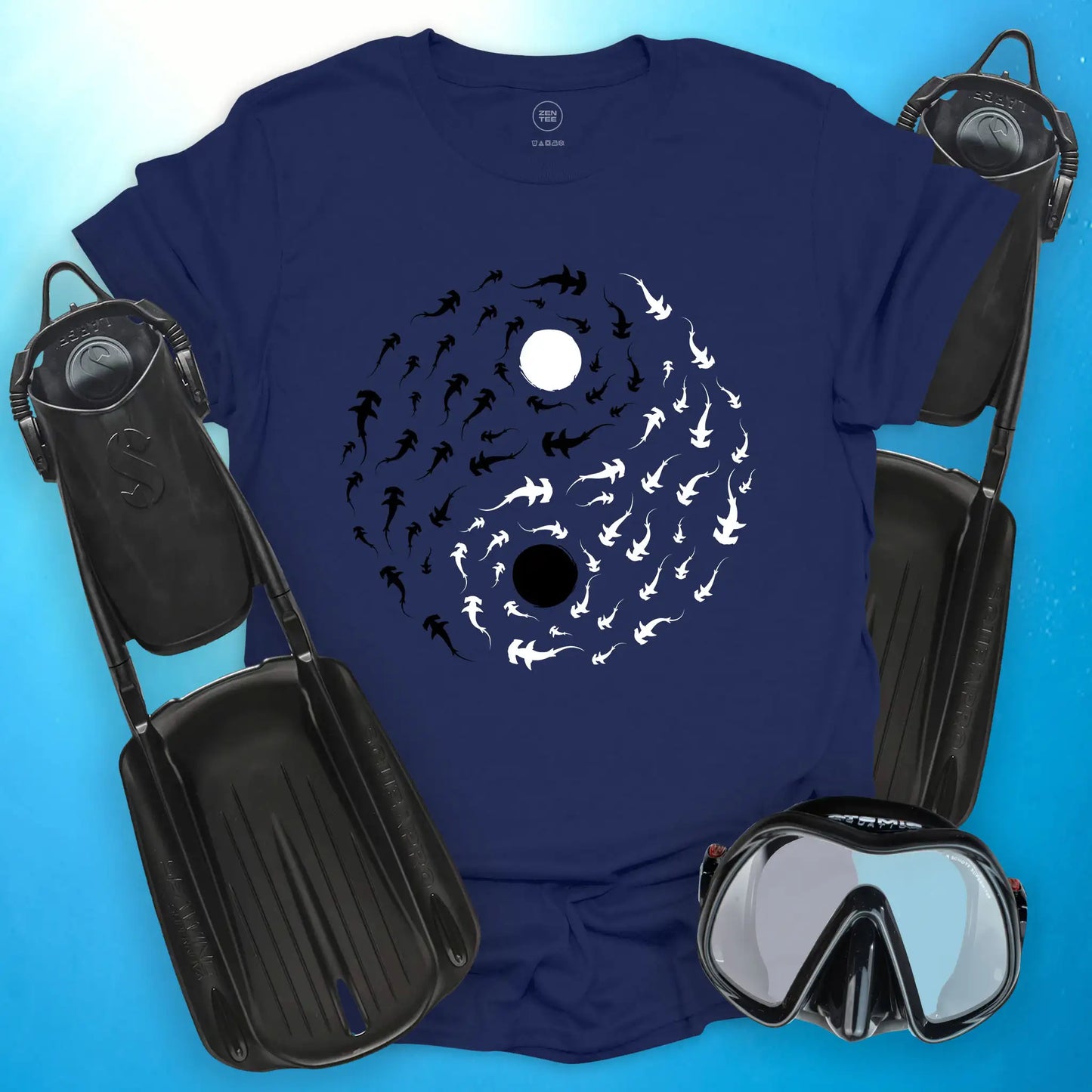 Hammerhead Yinyang T-Shirt