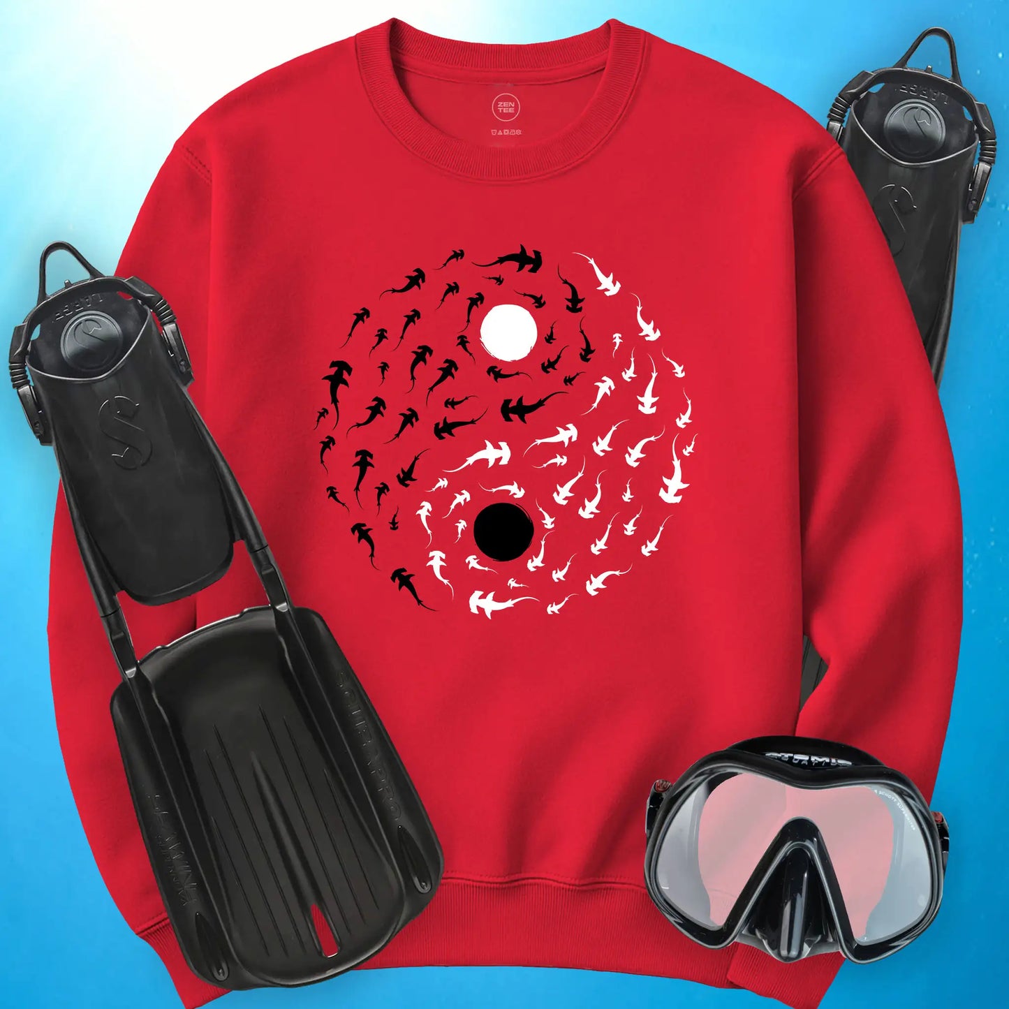 Hammerhead Yinyang Sweatshirt