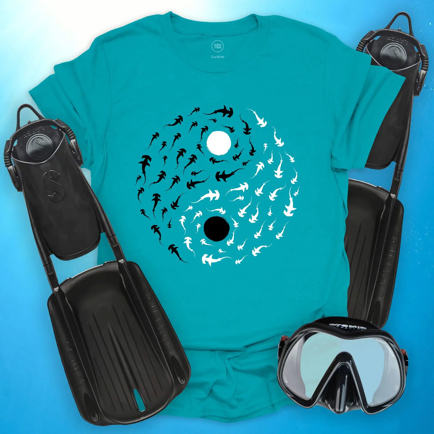 Hammerhead Yinyang T-Shirt