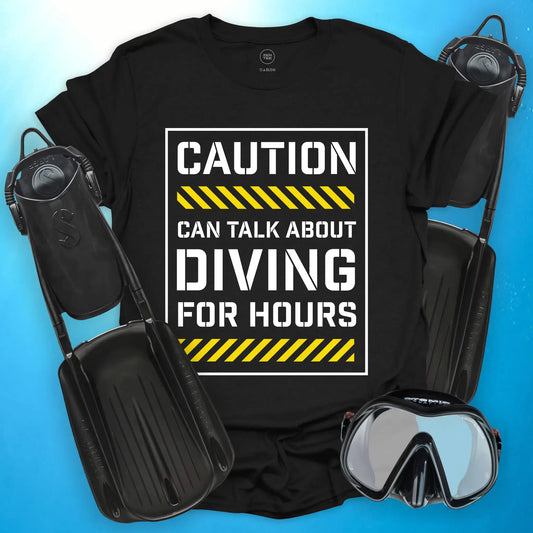 Can Talk About Diving T-Shirt