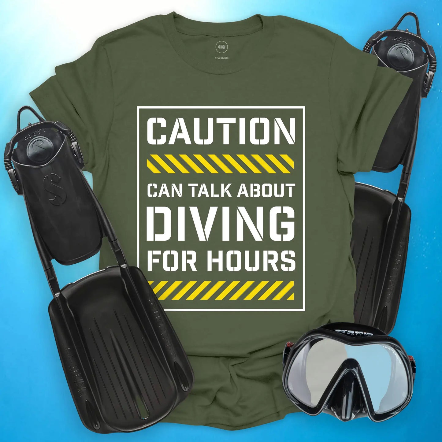 Can Talk About Diving T-Shirt